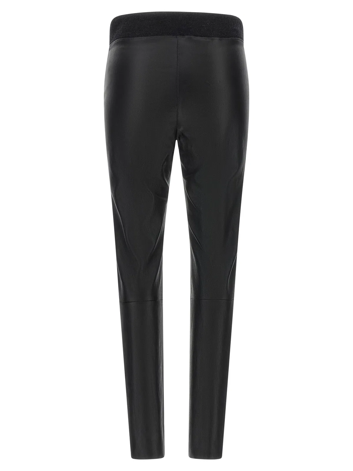 Brunello Cucinelli Stretch Nappa Leather Leggings