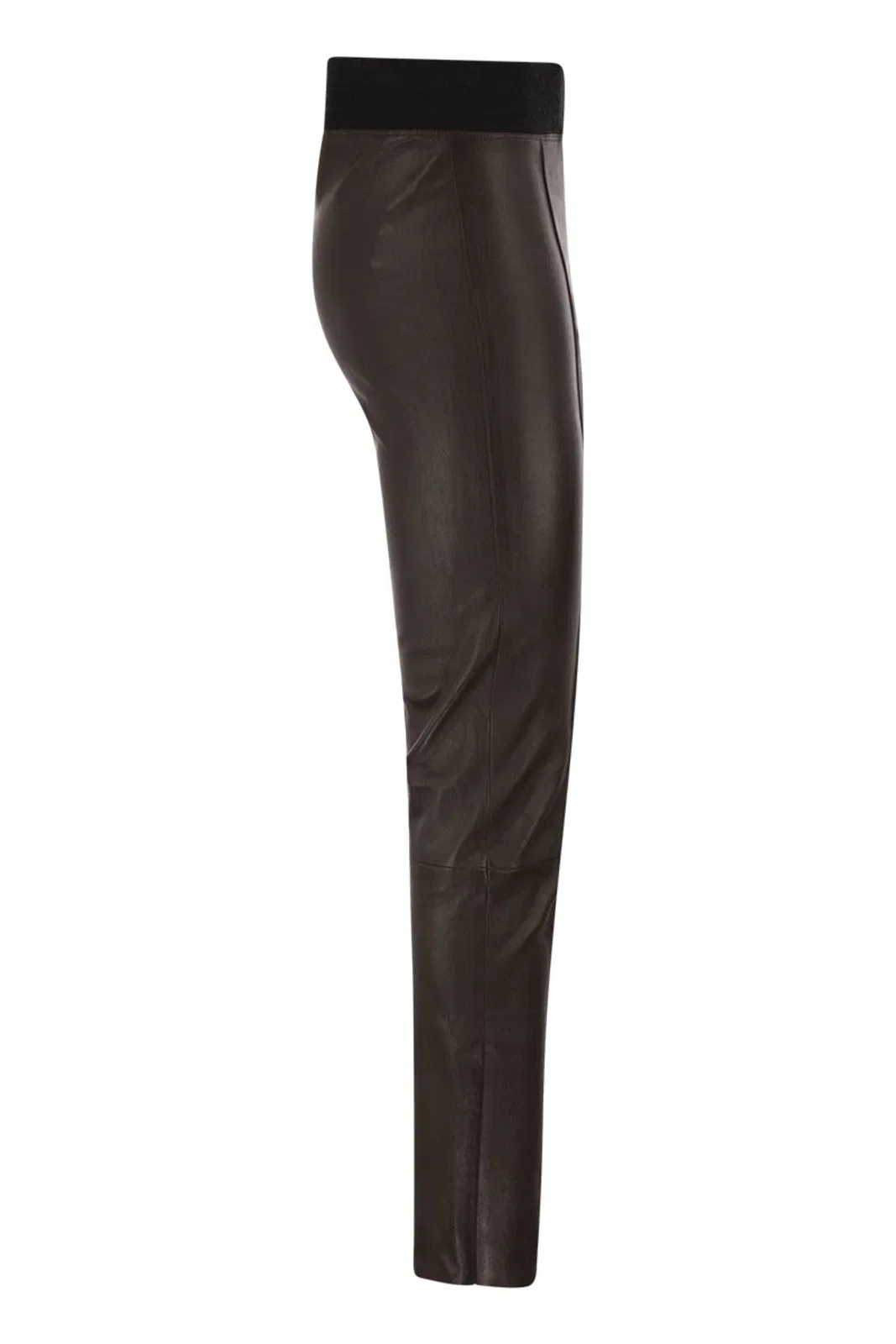 Brunello Cucinelli Skinny Fit Stretch Nappa Leather Trouser