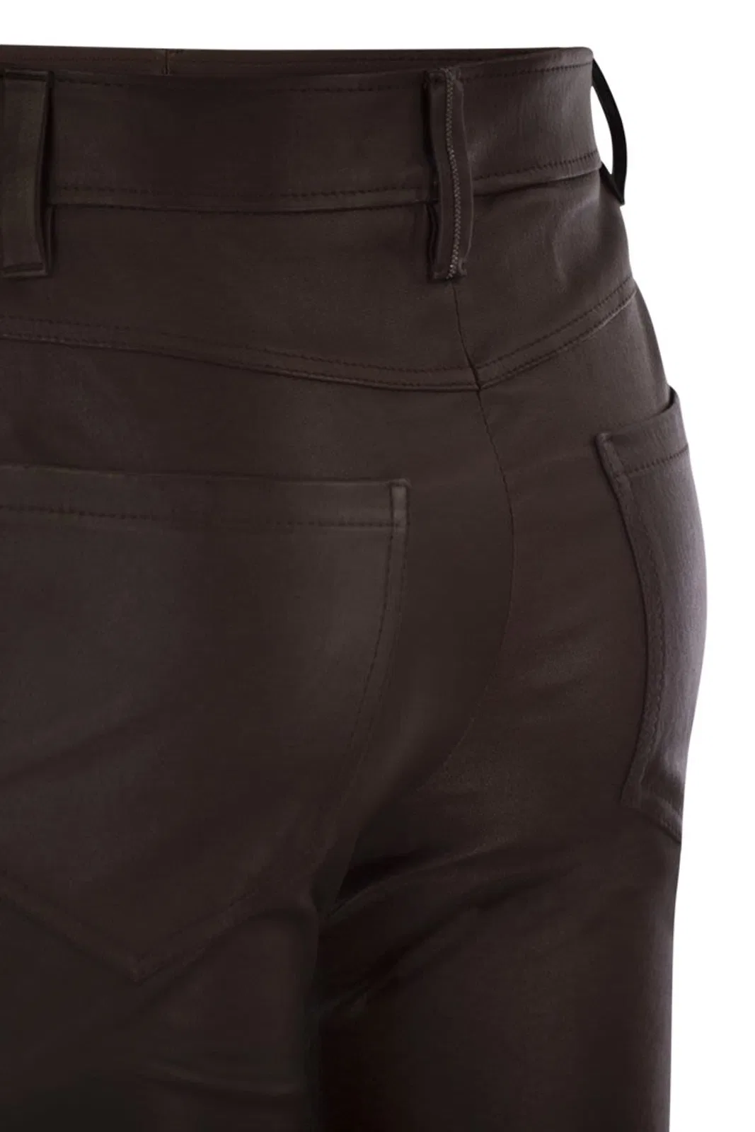 Brunello Cucinelli Stretch Nappa Leather Square Cigarette T