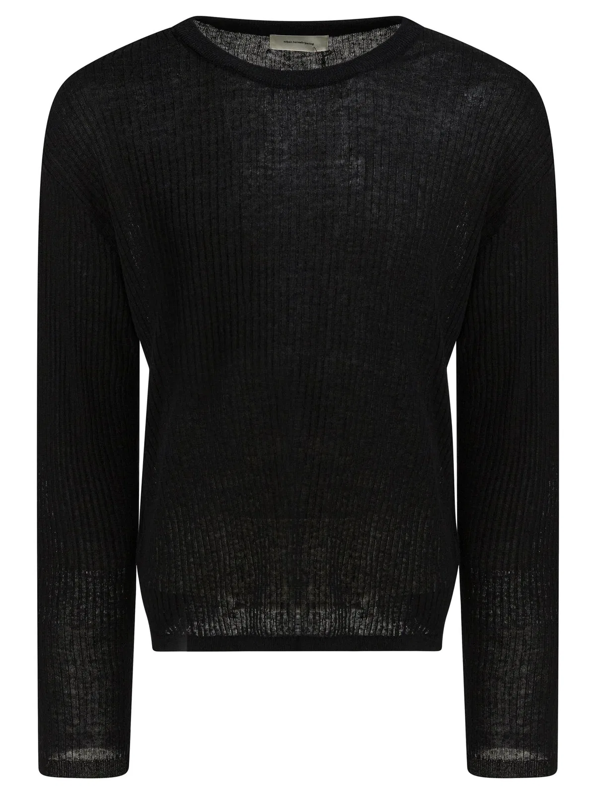 Mfpen Black Linen Knitwear