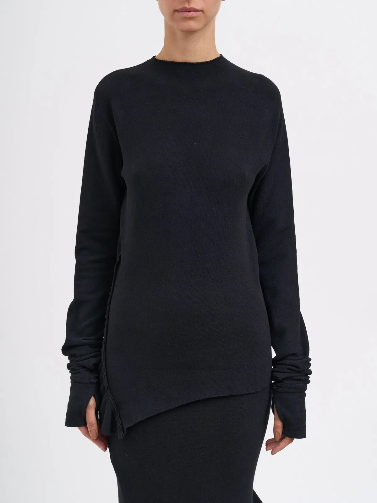 Marc Le Bihan Stretch Cotton Sweater