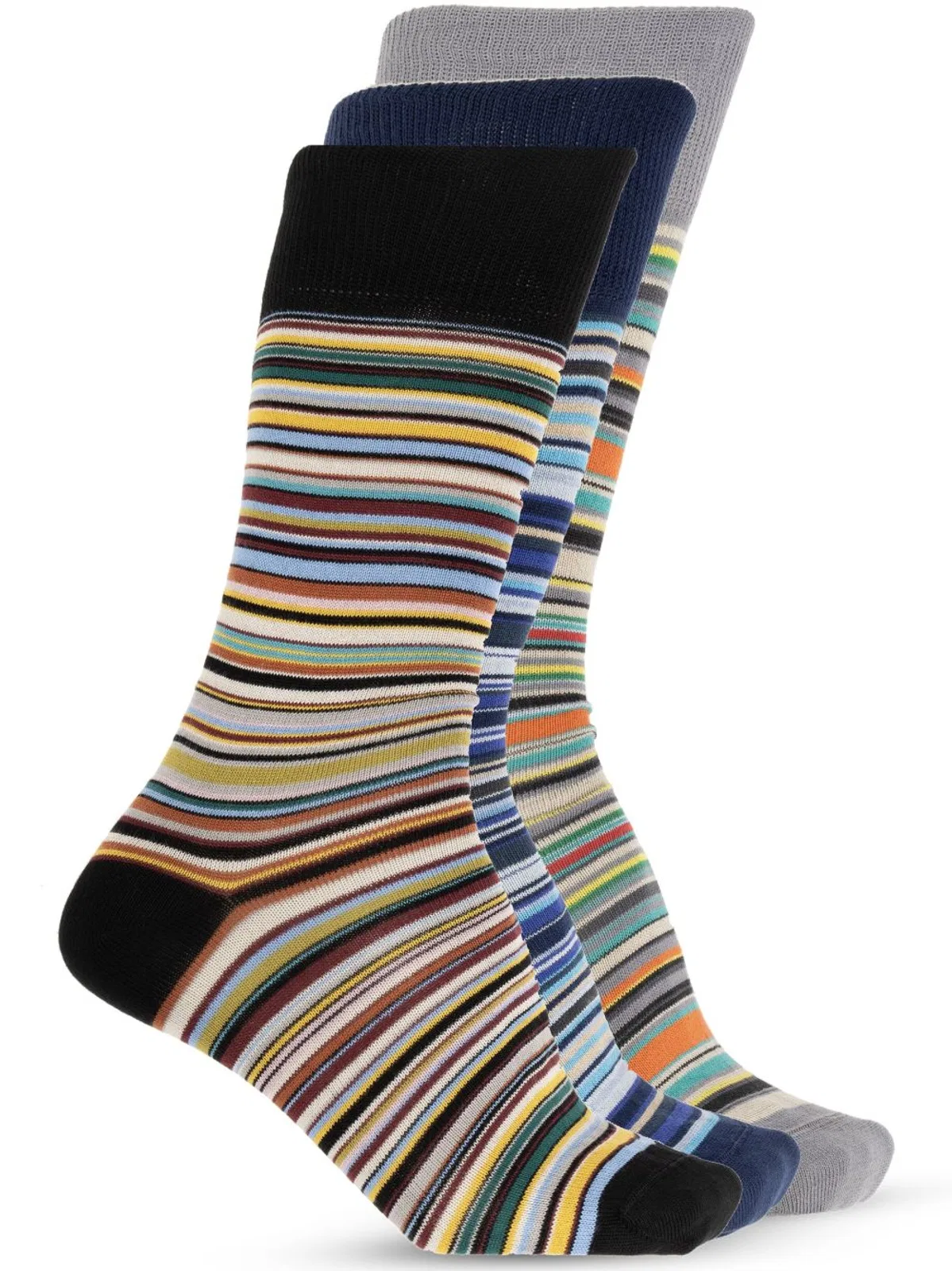 Paul Smith Signature Stripe Cotton Socks - 6Pack
