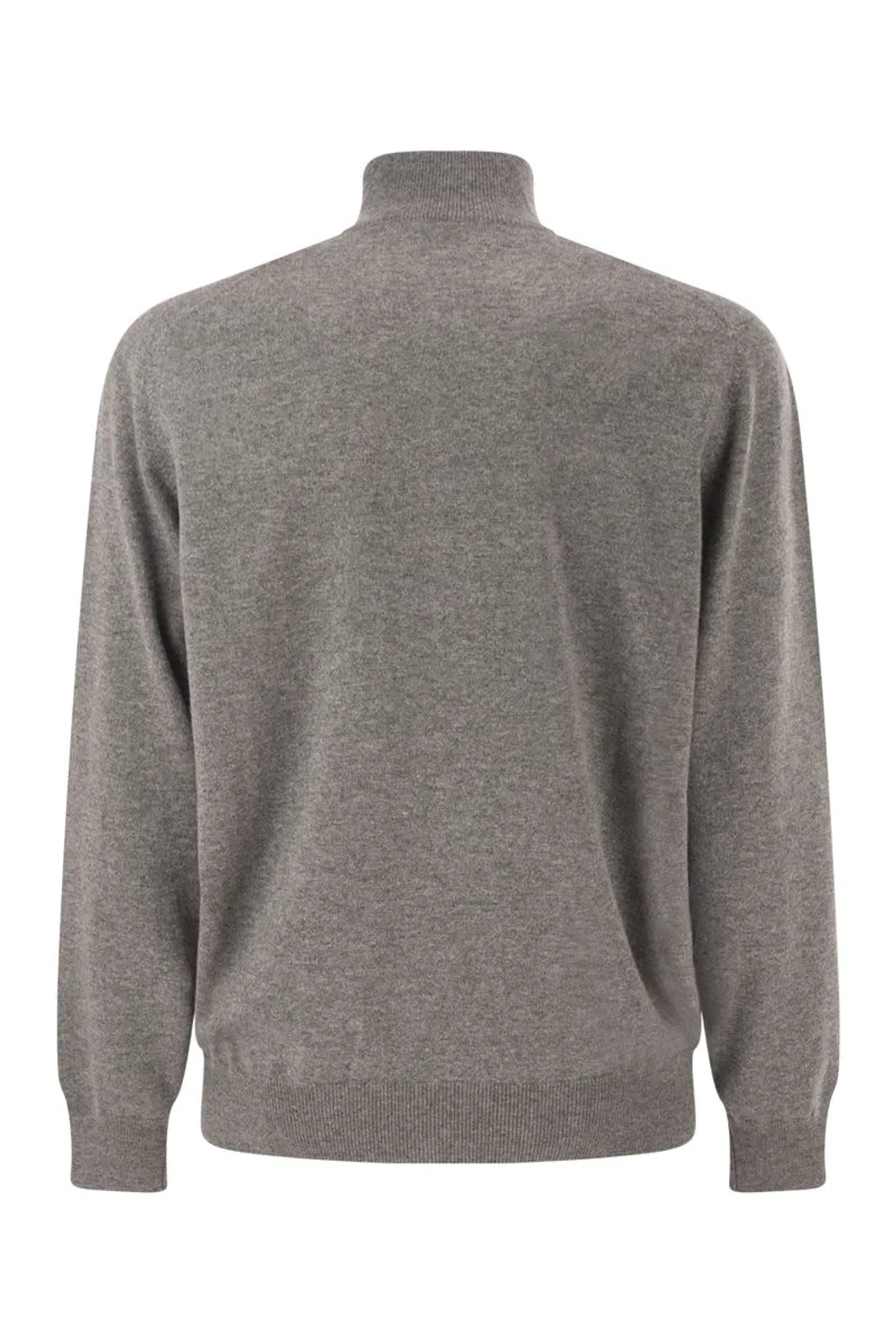Brunello Cucinelli Cashmere Turtleneck Sweater With Zipper