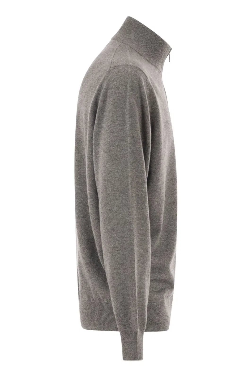 Brunello Cucinelli Cashmere Turtleneck Sweater With Zipper