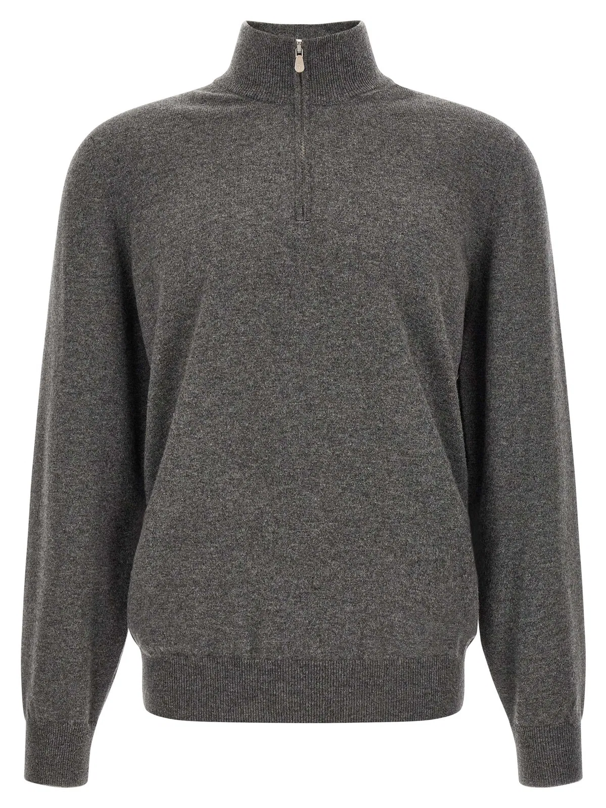 Brunello Cucinelli Half-Zip Cashmere Sweater