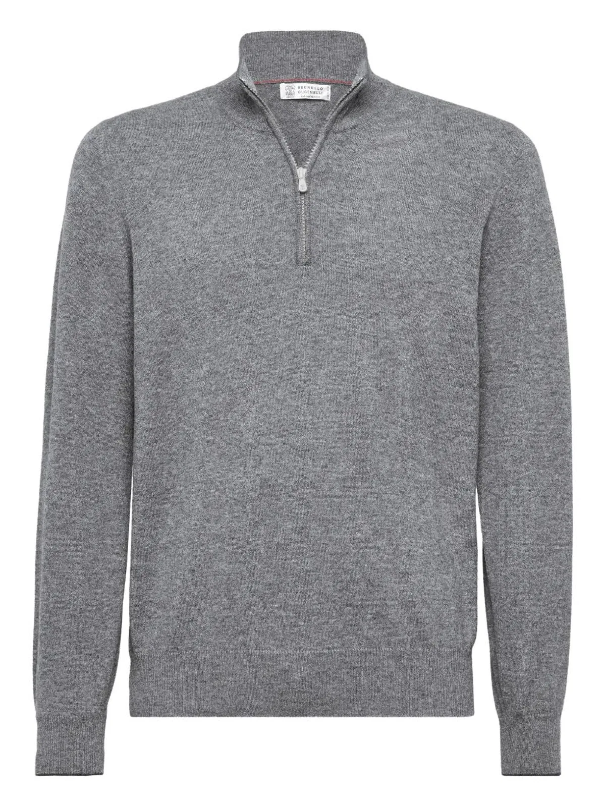 Brunello Cucinelli Cashmere Half Zip Sweater