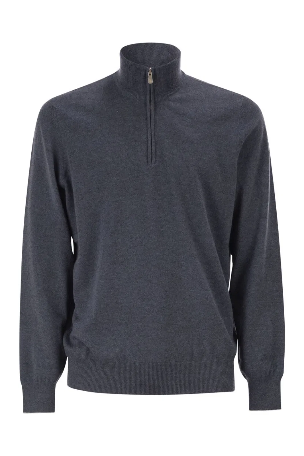 Brunello Cucinelli Cashmere Turtleneck Sweater With Zipper