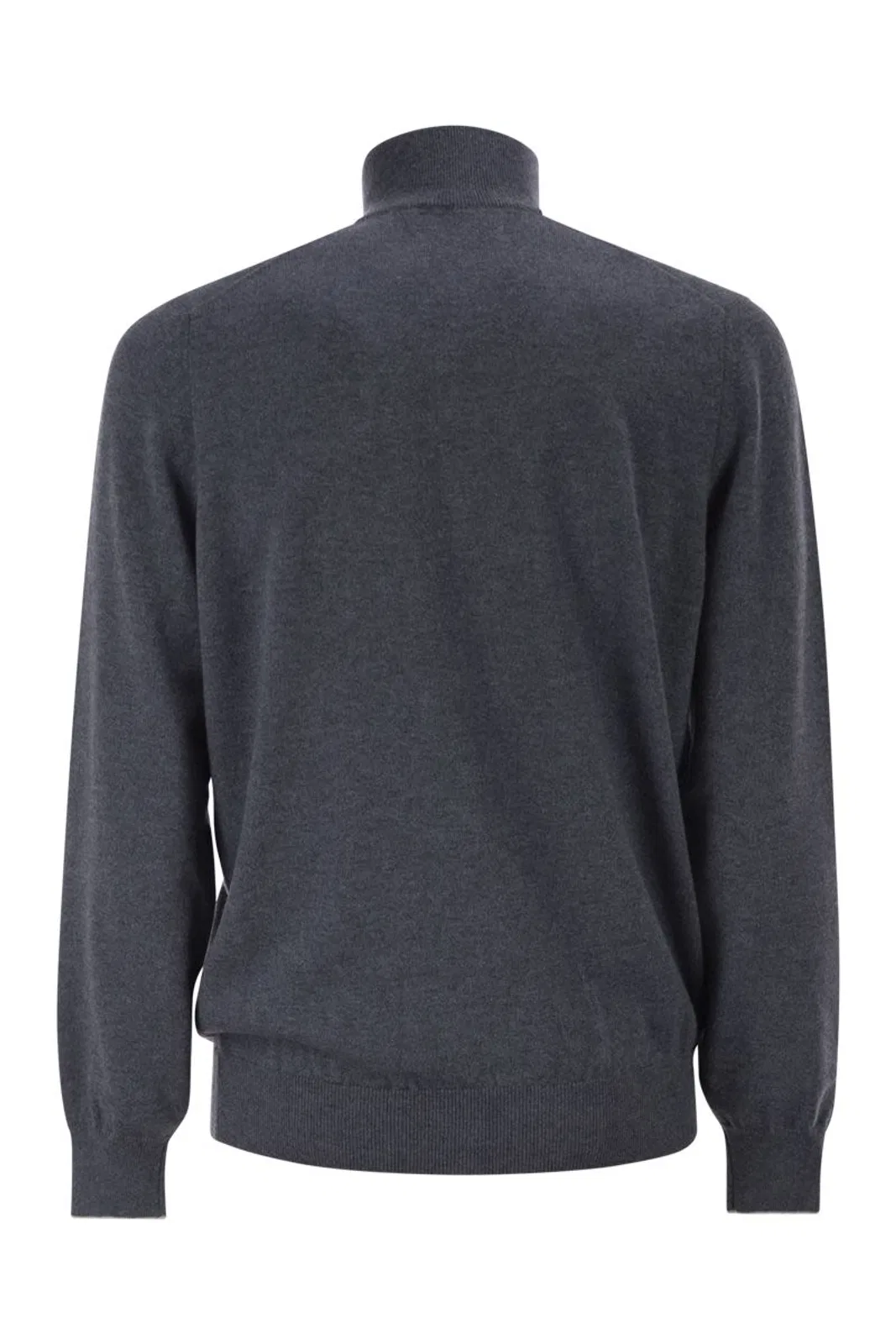 Brunello Cucinelli Cashmere Turtleneck Sweater With Zipper
