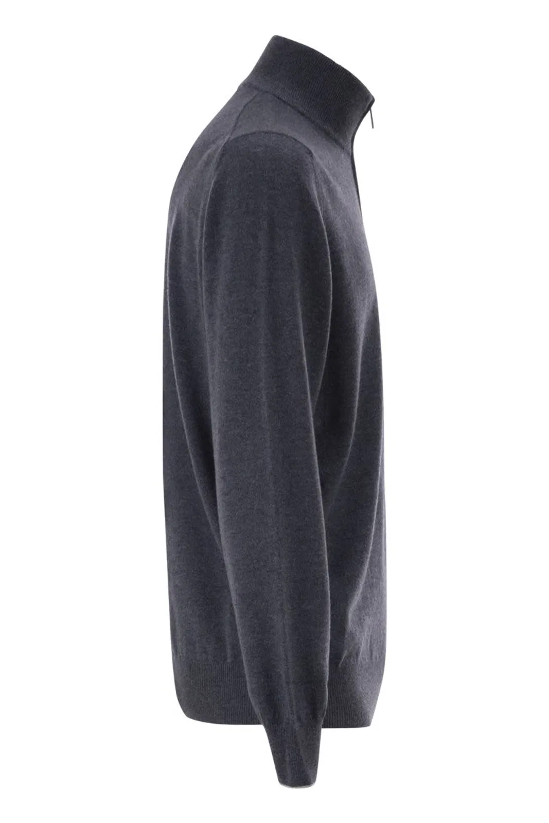 Brunello Cucinelli Cashmere Turtleneck Sweater With Zipper