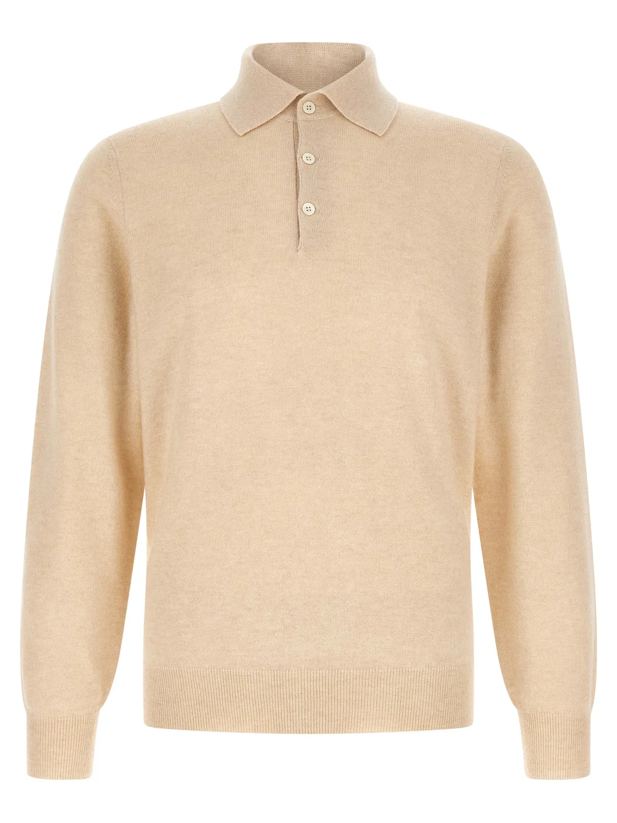 Brunello Cucinelli Cashmere Knit Polo Shirt