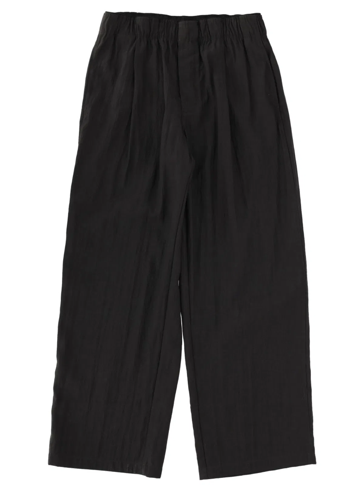 Our legacy Black Linen-Blend Trousers