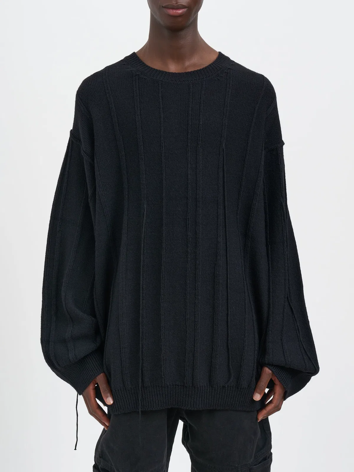 Andrea Ya'aqov Wool Crew Neck Sweater