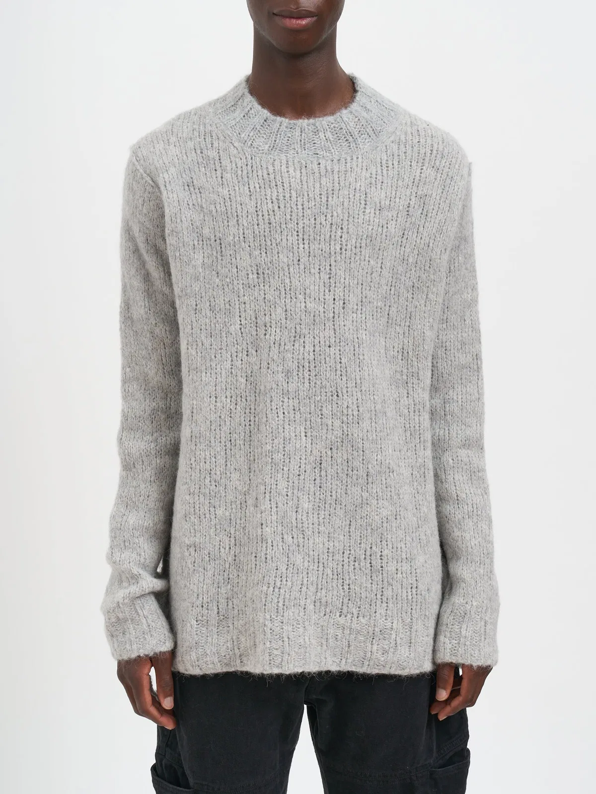 Andrea Ya'aqov Alpaca Crew Neck Sweater