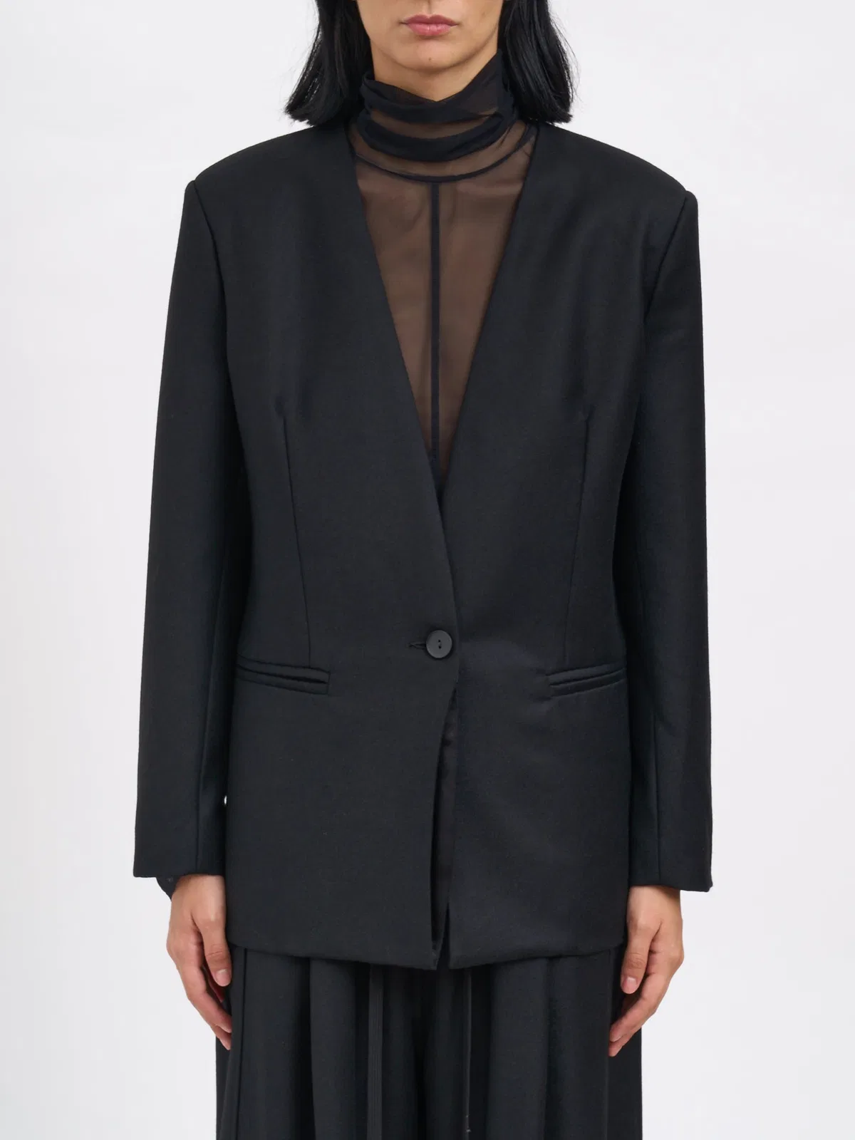 Andrea Ya'aqov Virgin Wool Jacket