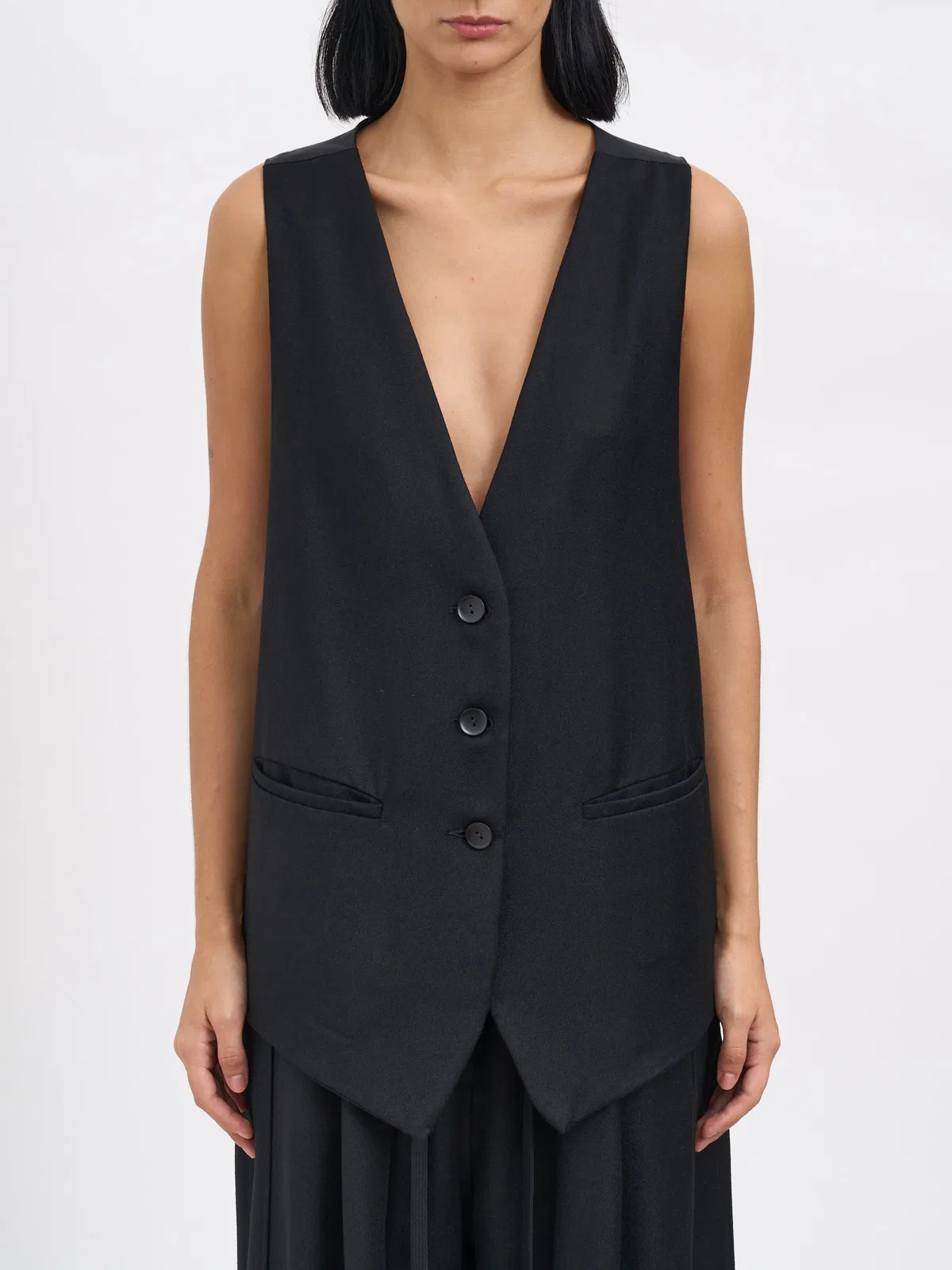Andrea Ya'aqov Virgin Wool Vest