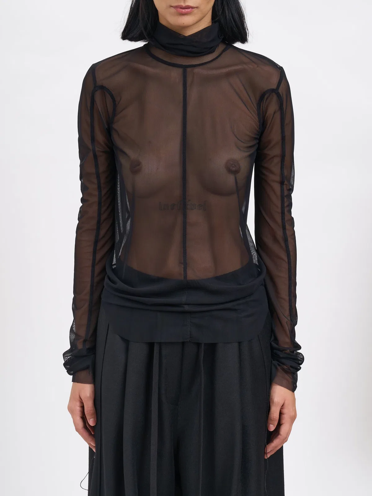 Andrea Ya'aqov Slim High Neck Sweater