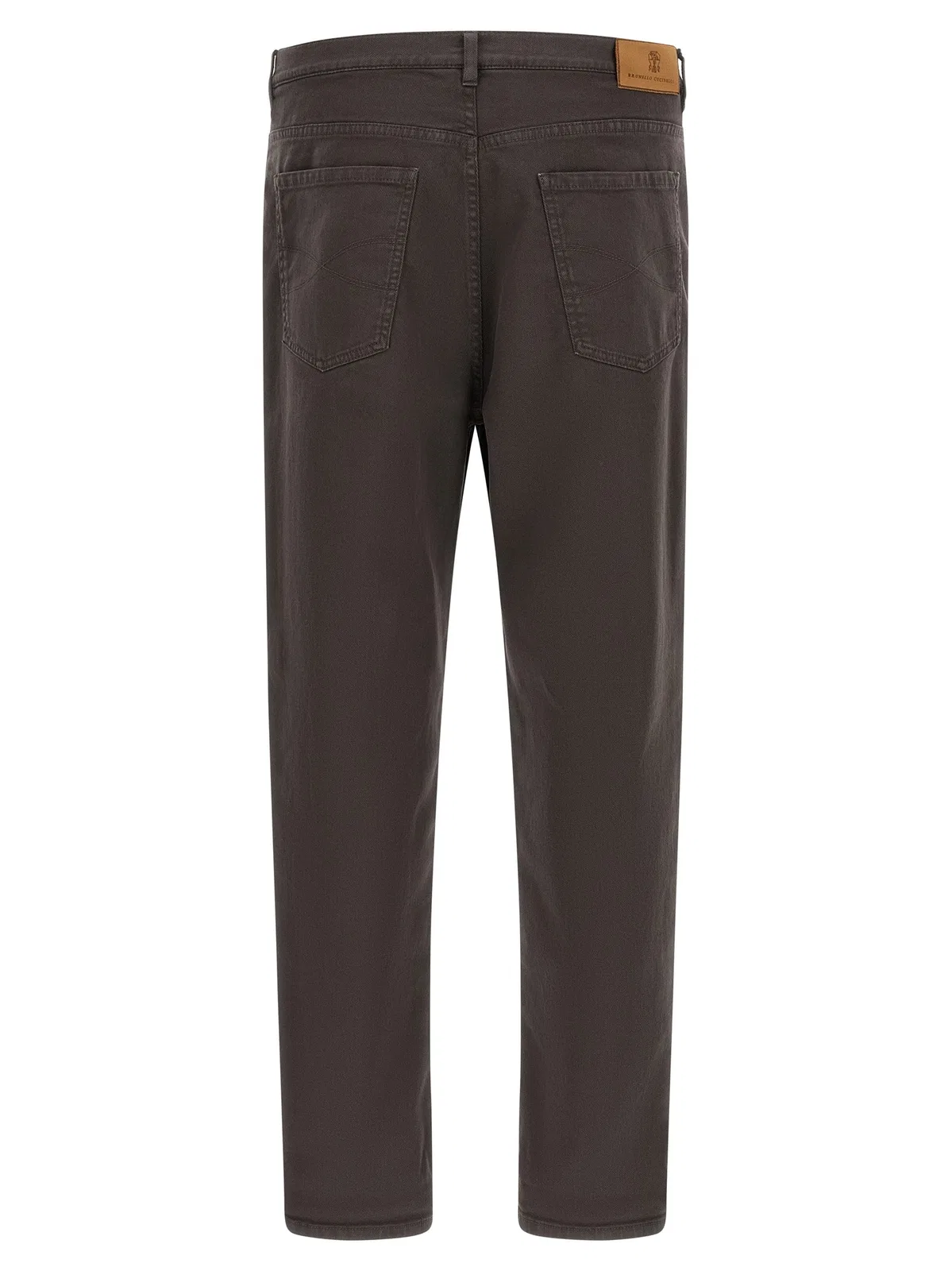 Brunello Cucinelli Garment-Dyed Denim Jeans