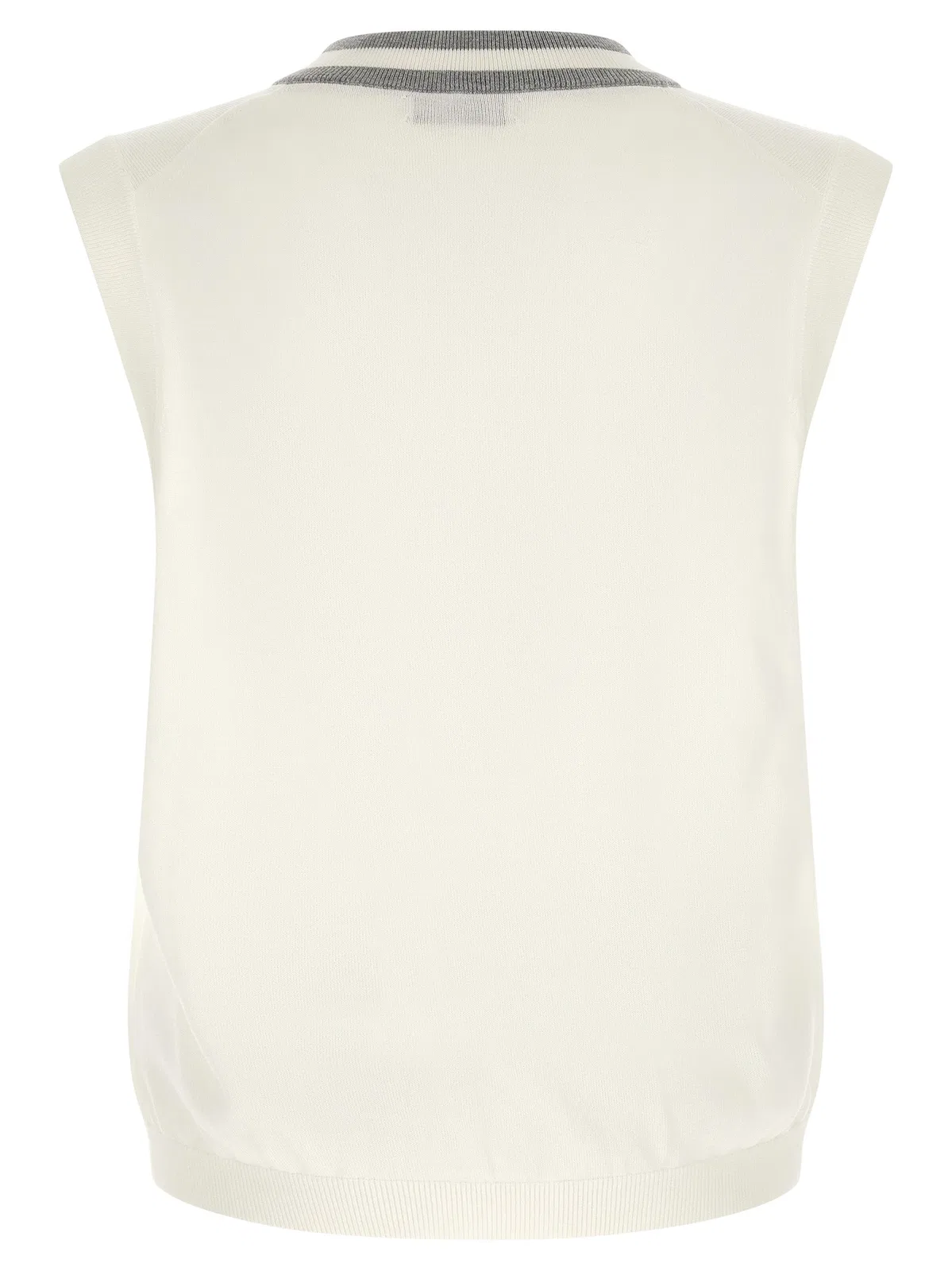 Brunello Cucinelli Logo Patch Vest