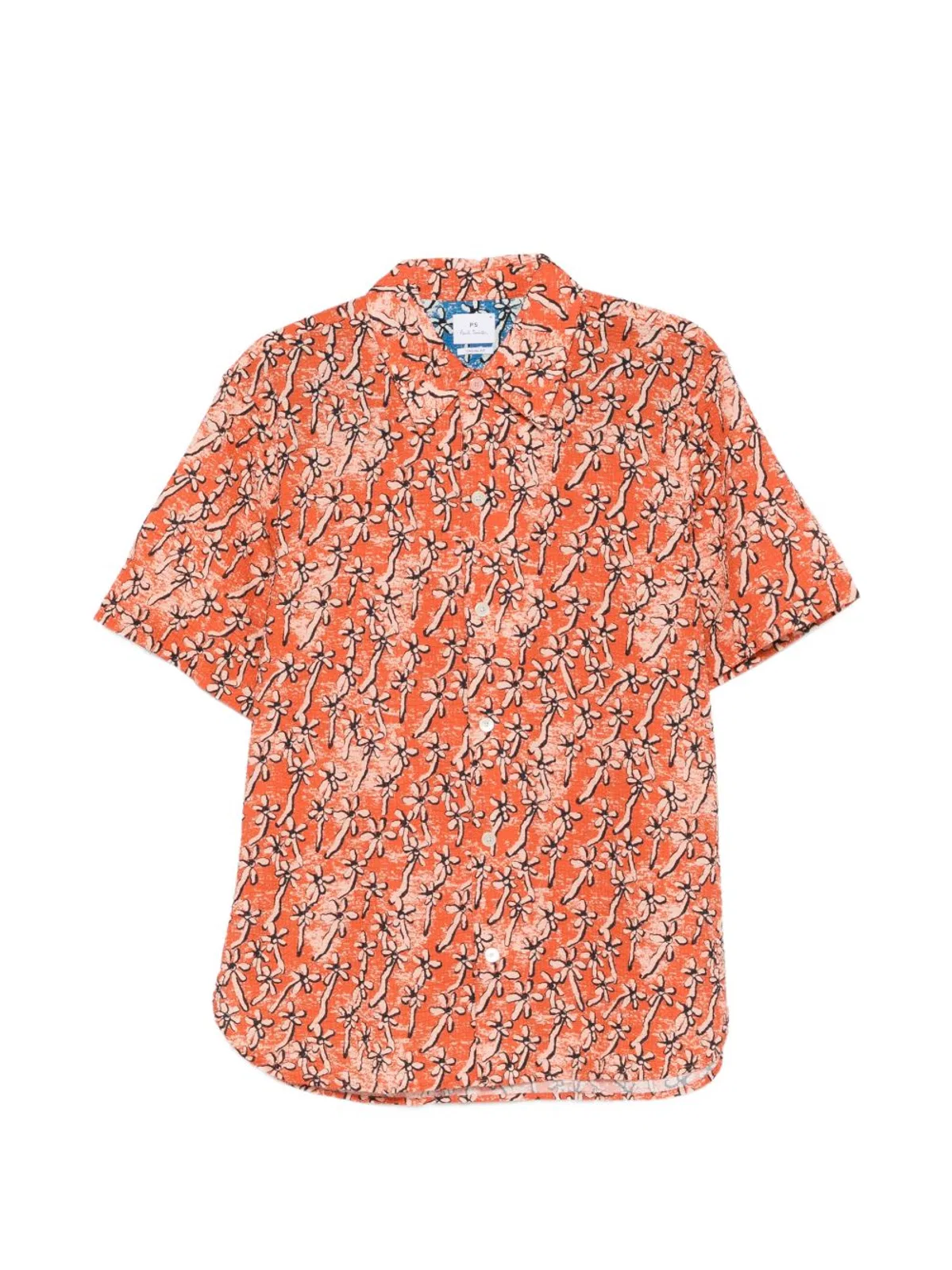 Paul Smith Field Floral Cotton Shirt