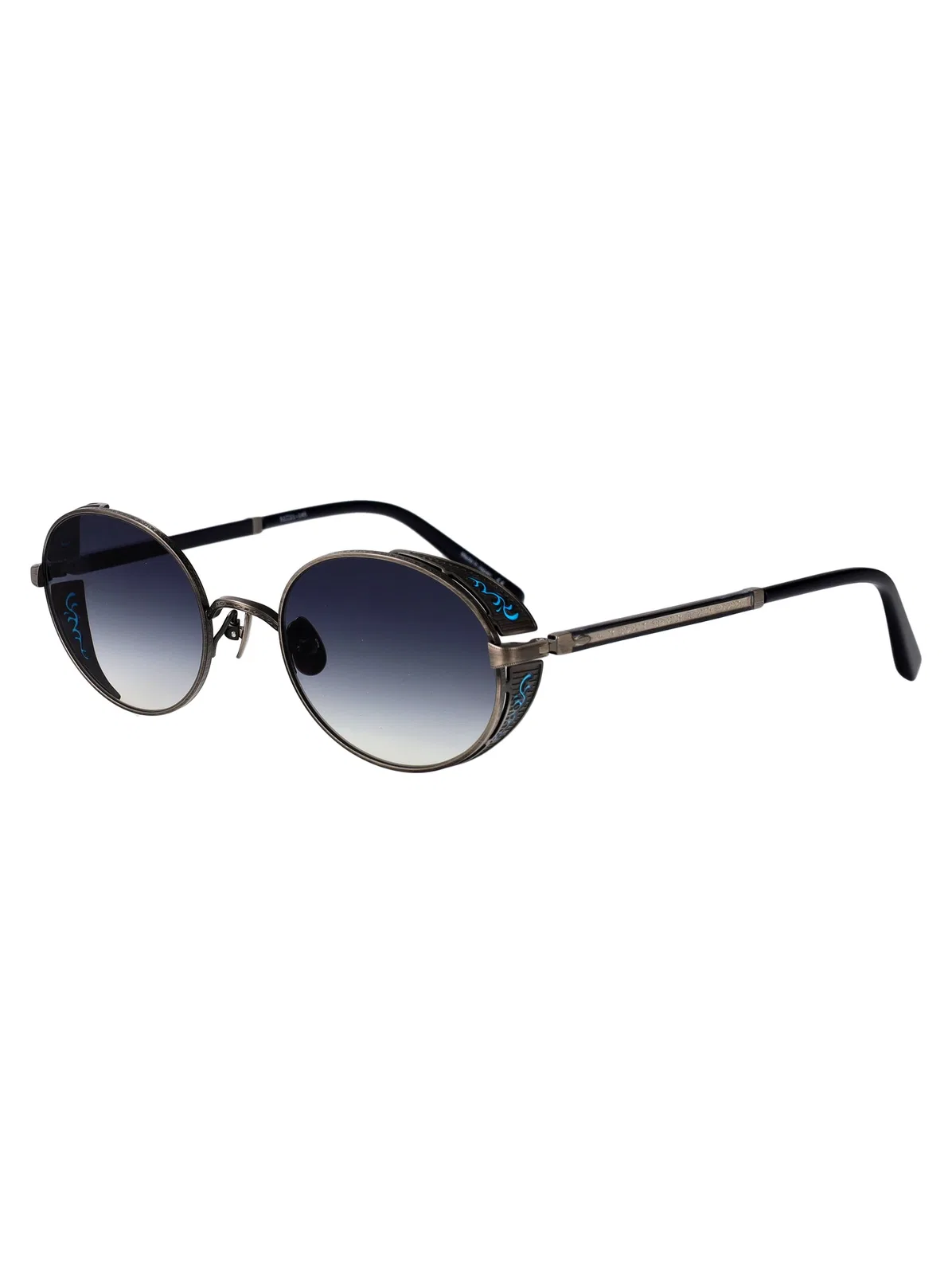 Matsuda Antique Silver - Blue Blue Gradient Meta