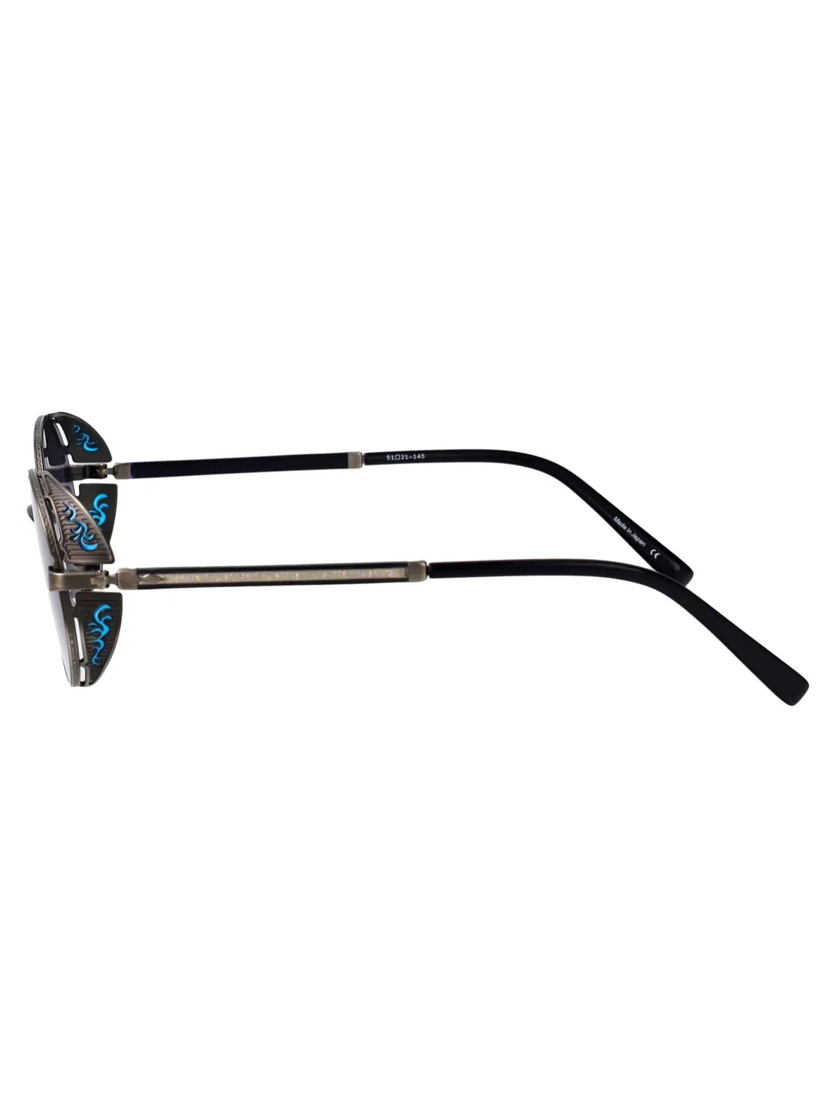 Matsuda Antique Silver - Blue Blue Gradient Meta
