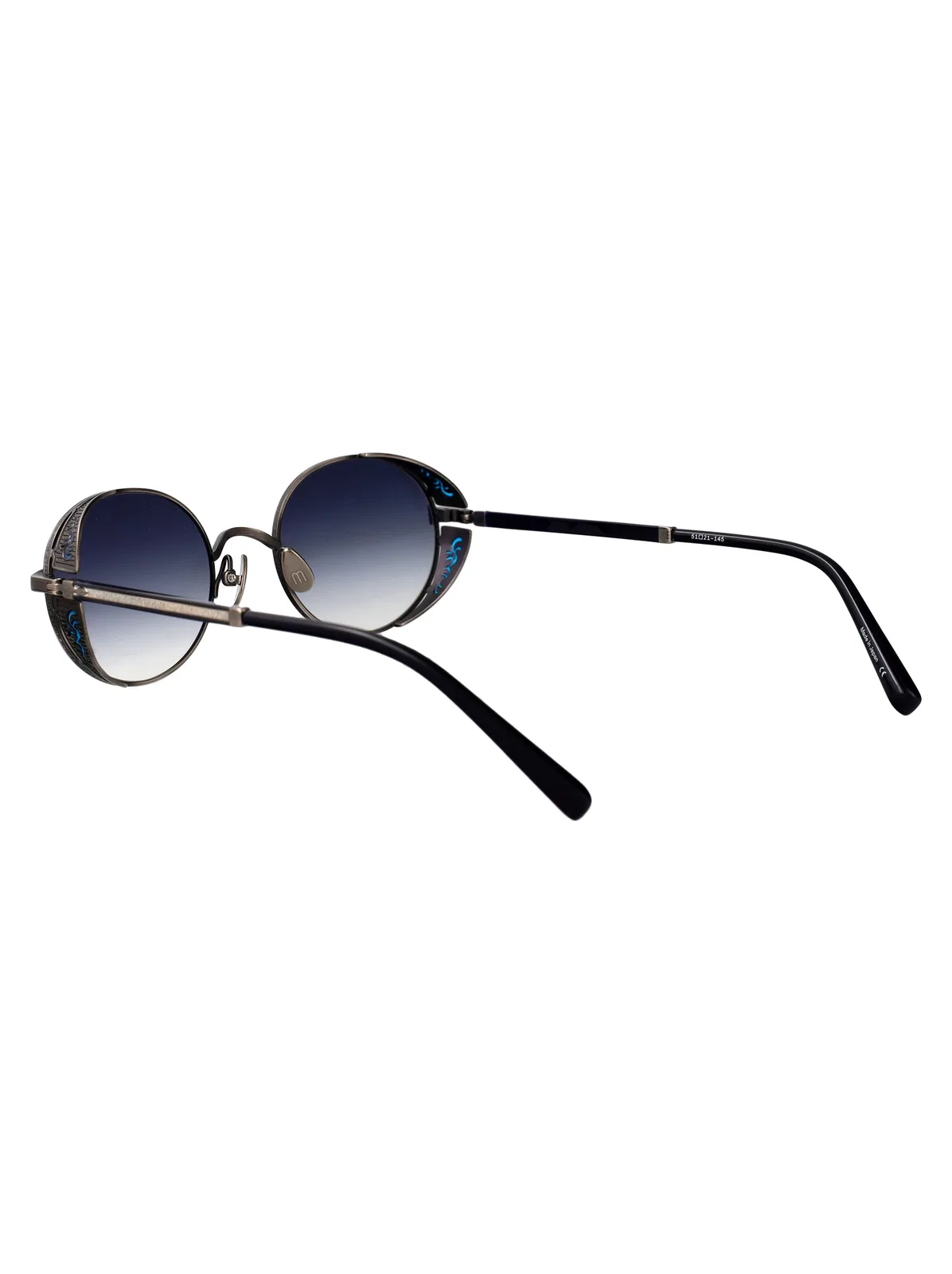 Matsuda Antique Silver - Blue Blue Gradient Meta