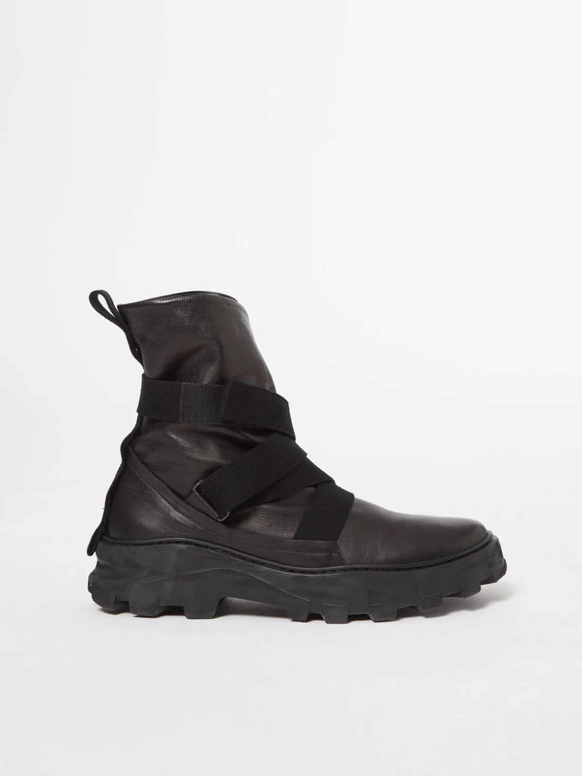 Puro Convertible Leather Ankle Boot