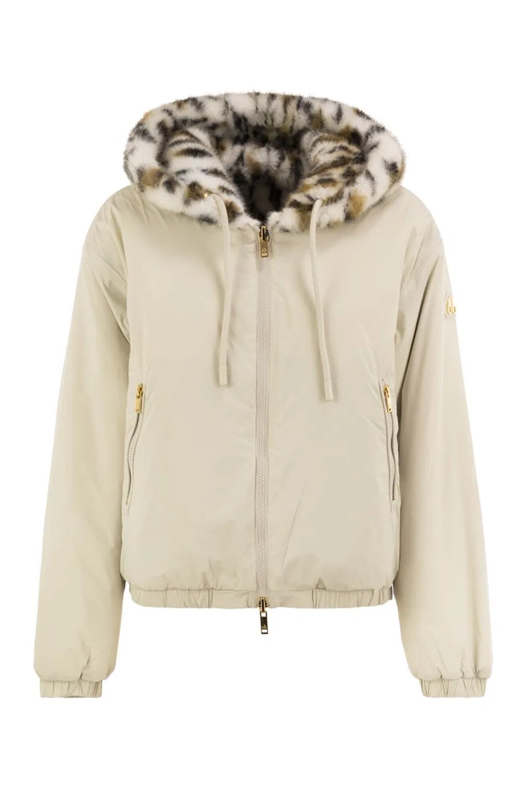 Moose Knuckles Eaton Bunny Gold - Reversible Hooded Jac
