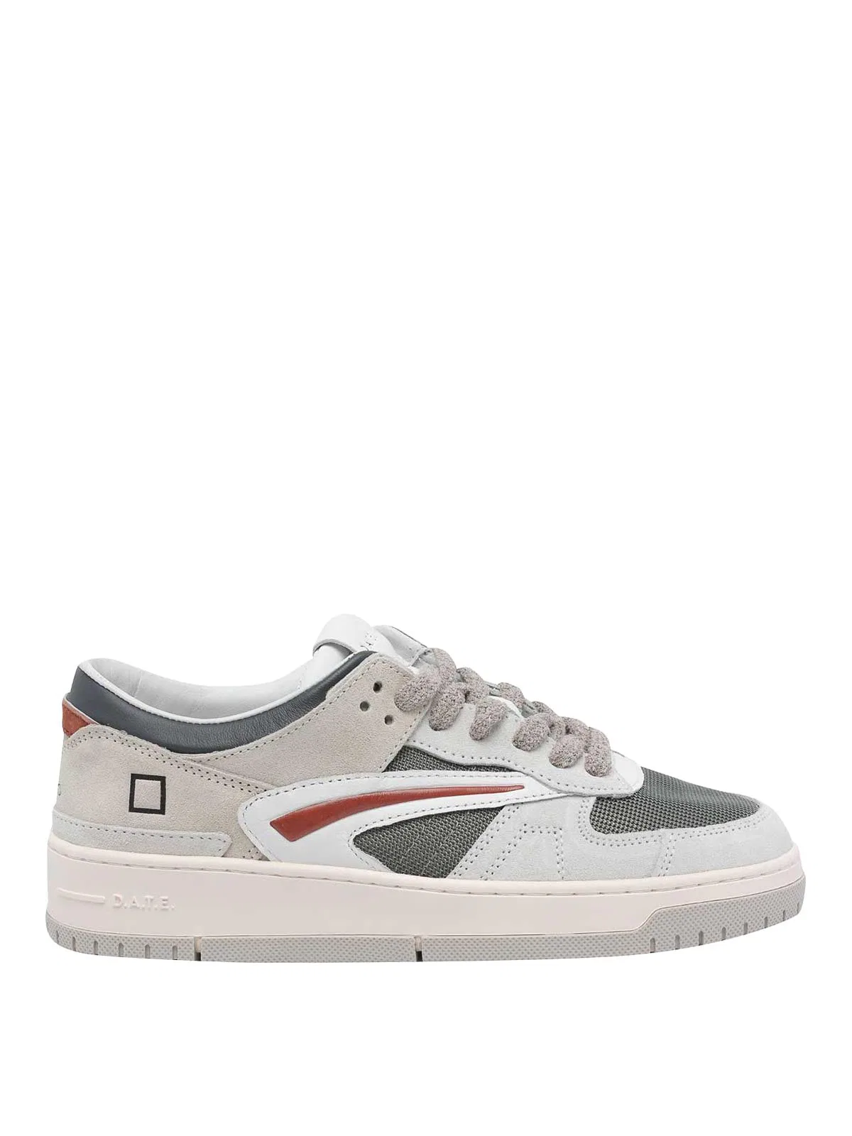 D.A.T.E Grey Torneo Pop Sneakers