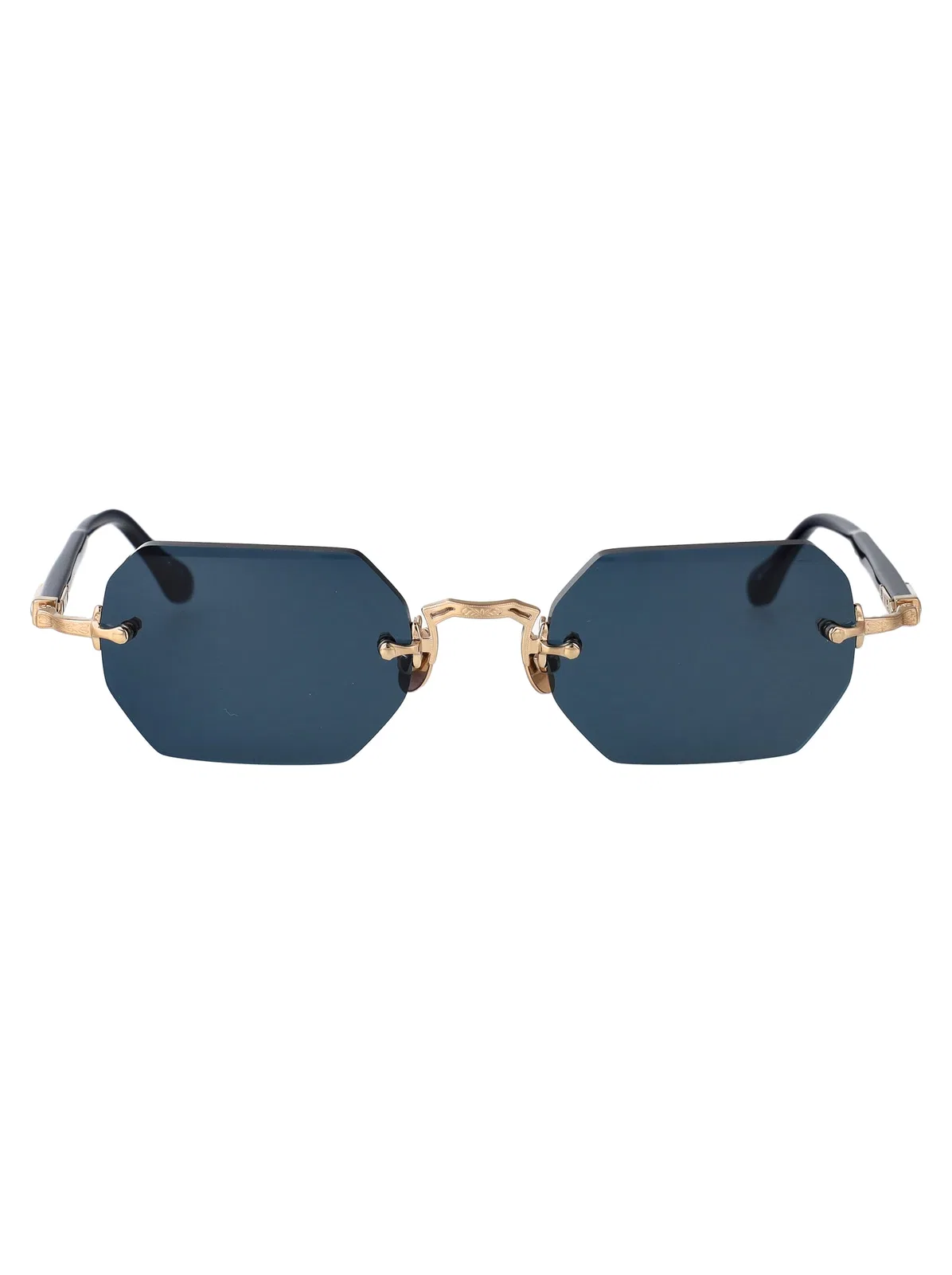 Matsuda Brushed Gold - Navy Blue Grey Metal Sung