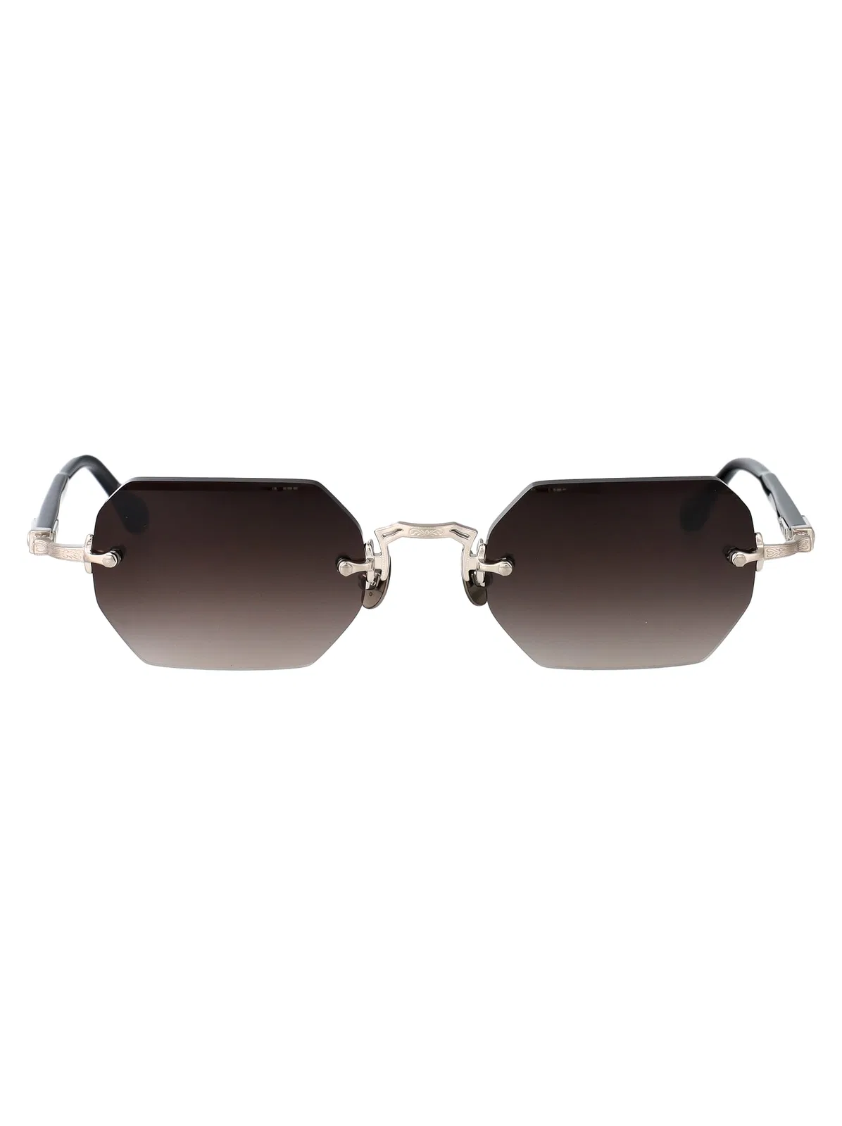 Matsuda Brushed Silver - Black Grey Gradient Met