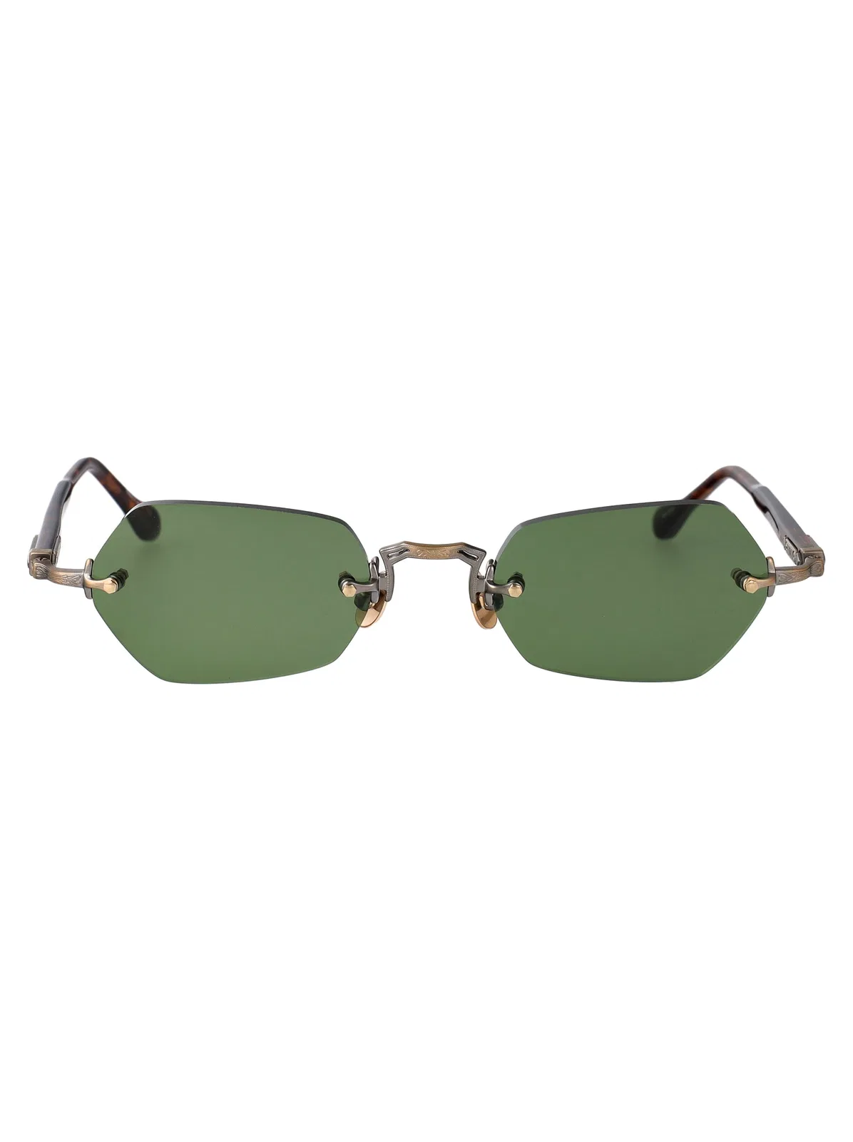 Matsuda Antique Gold - Dark Tortoise Sage Green 