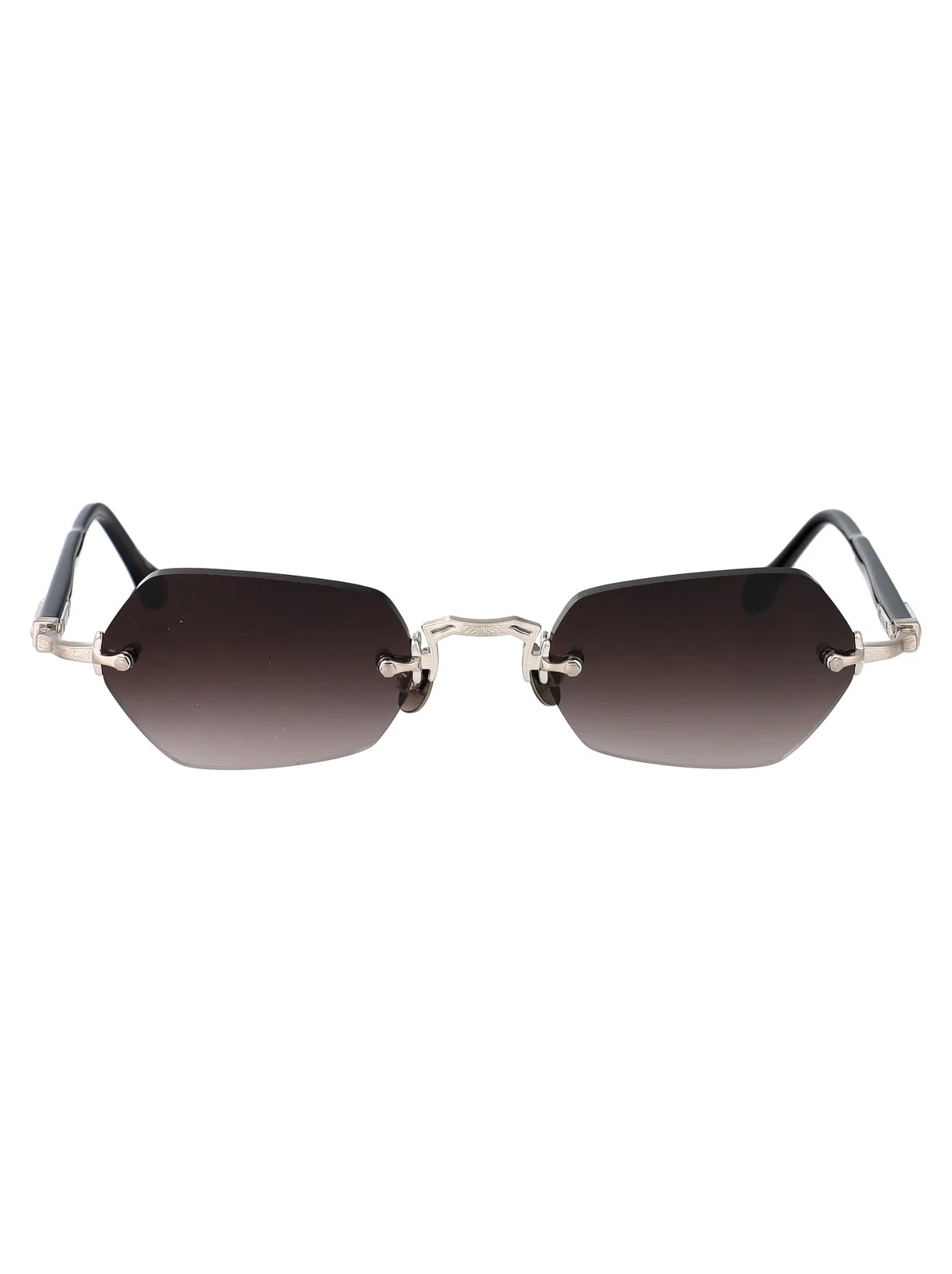Matsuda Brushed Silver - Black Grey Gradient Met