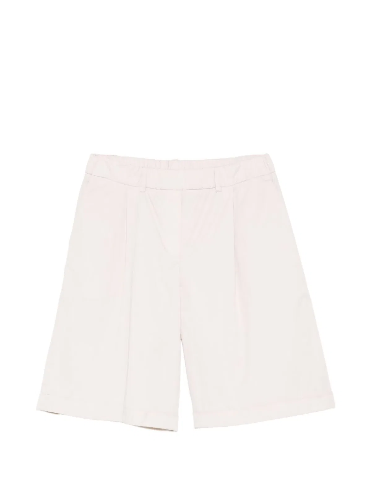 Via Masini 80 Cotton Bermuda Shorts