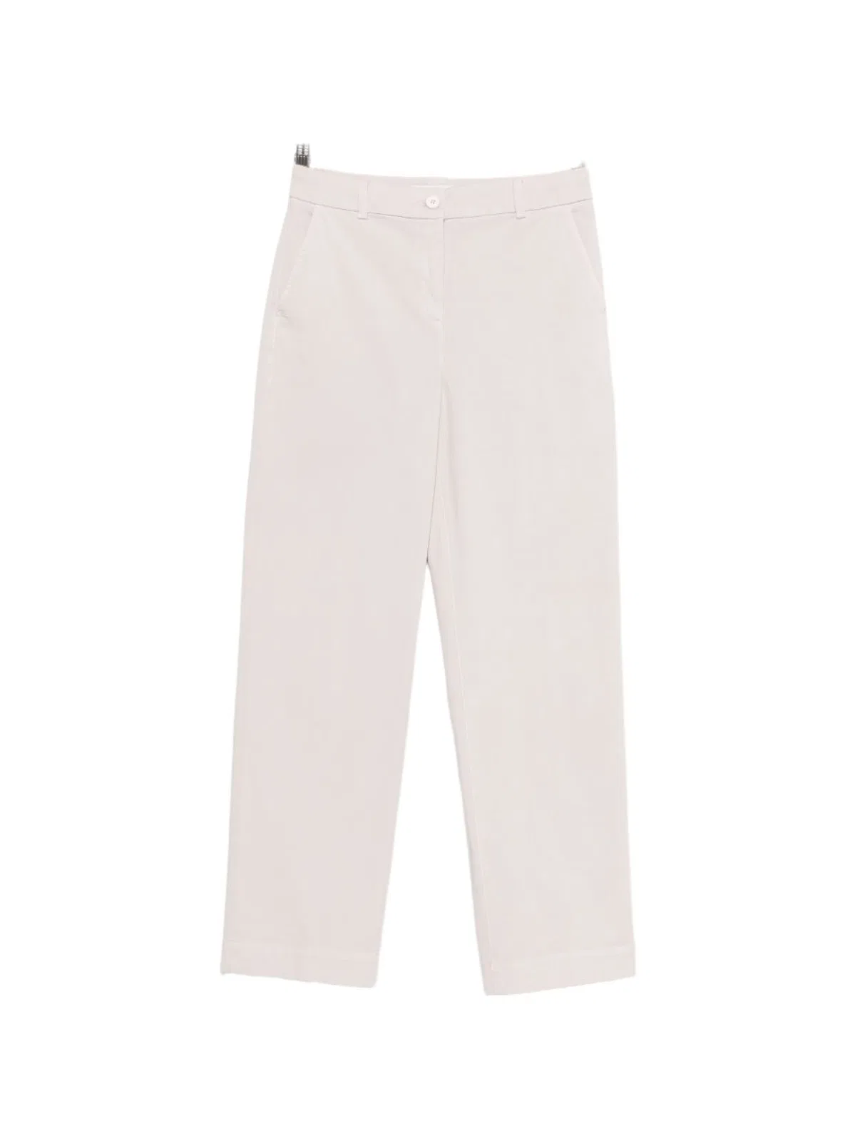 Via Masini 80 Cotton Straight-Leg Trousers