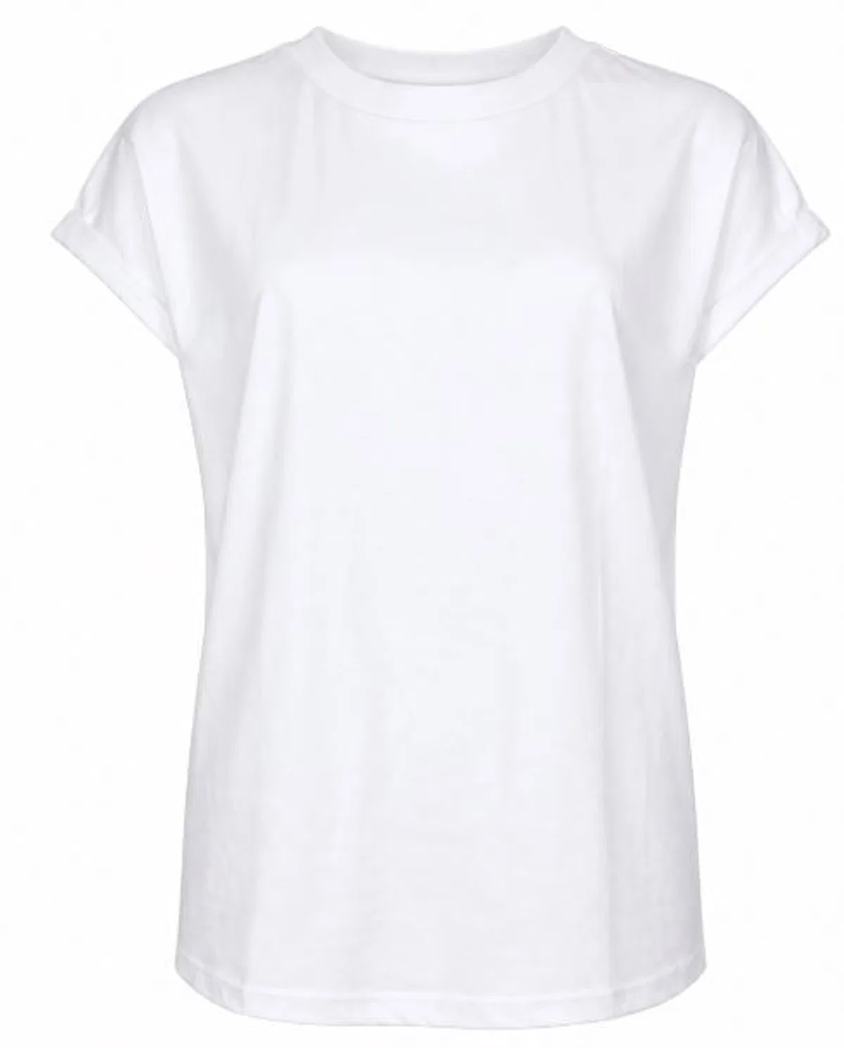 Eleventy Ivory White Cotton Tee Shirt
