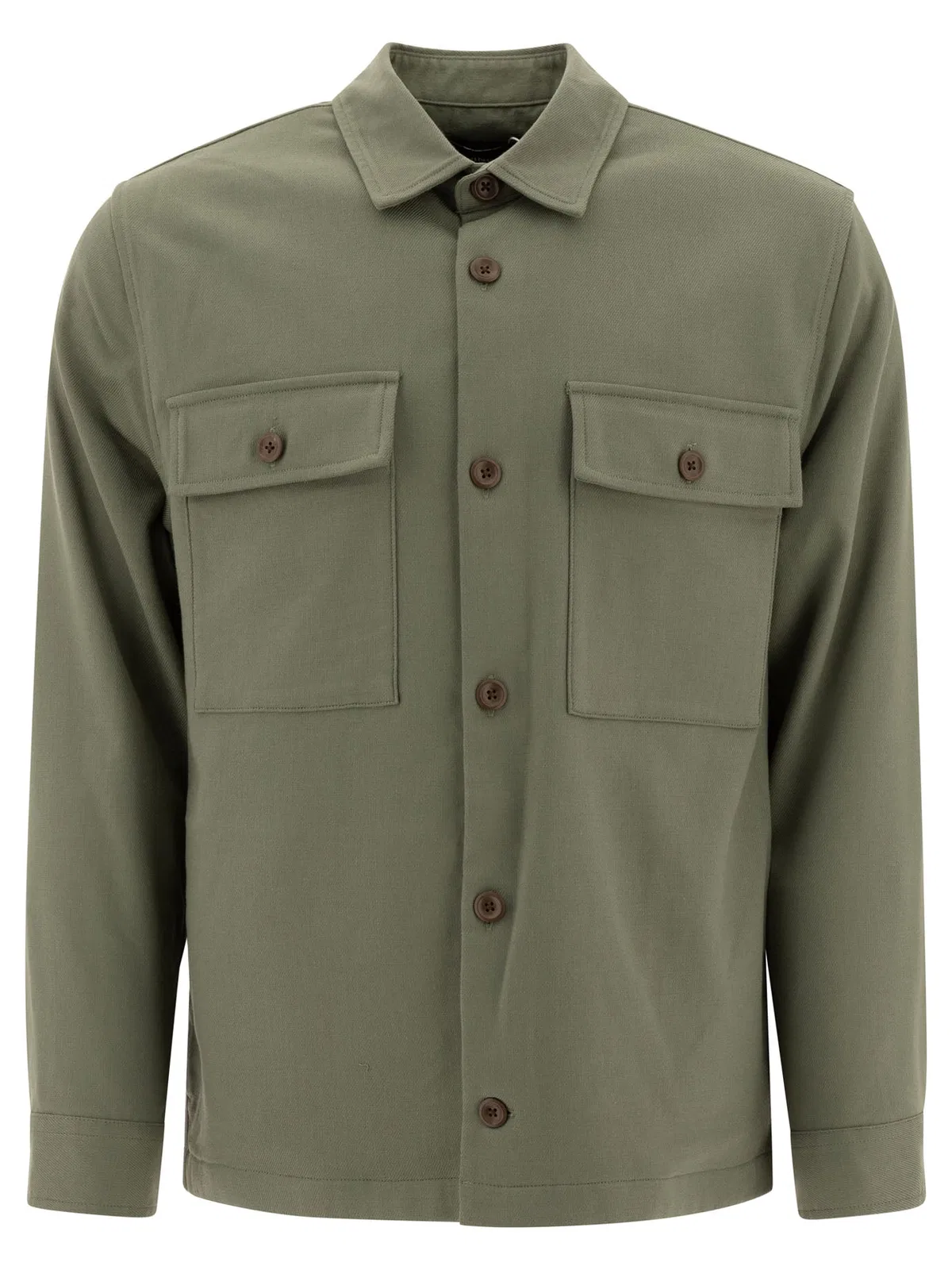 Vince Green Cotton Polyester Rayon Spandex. Ja