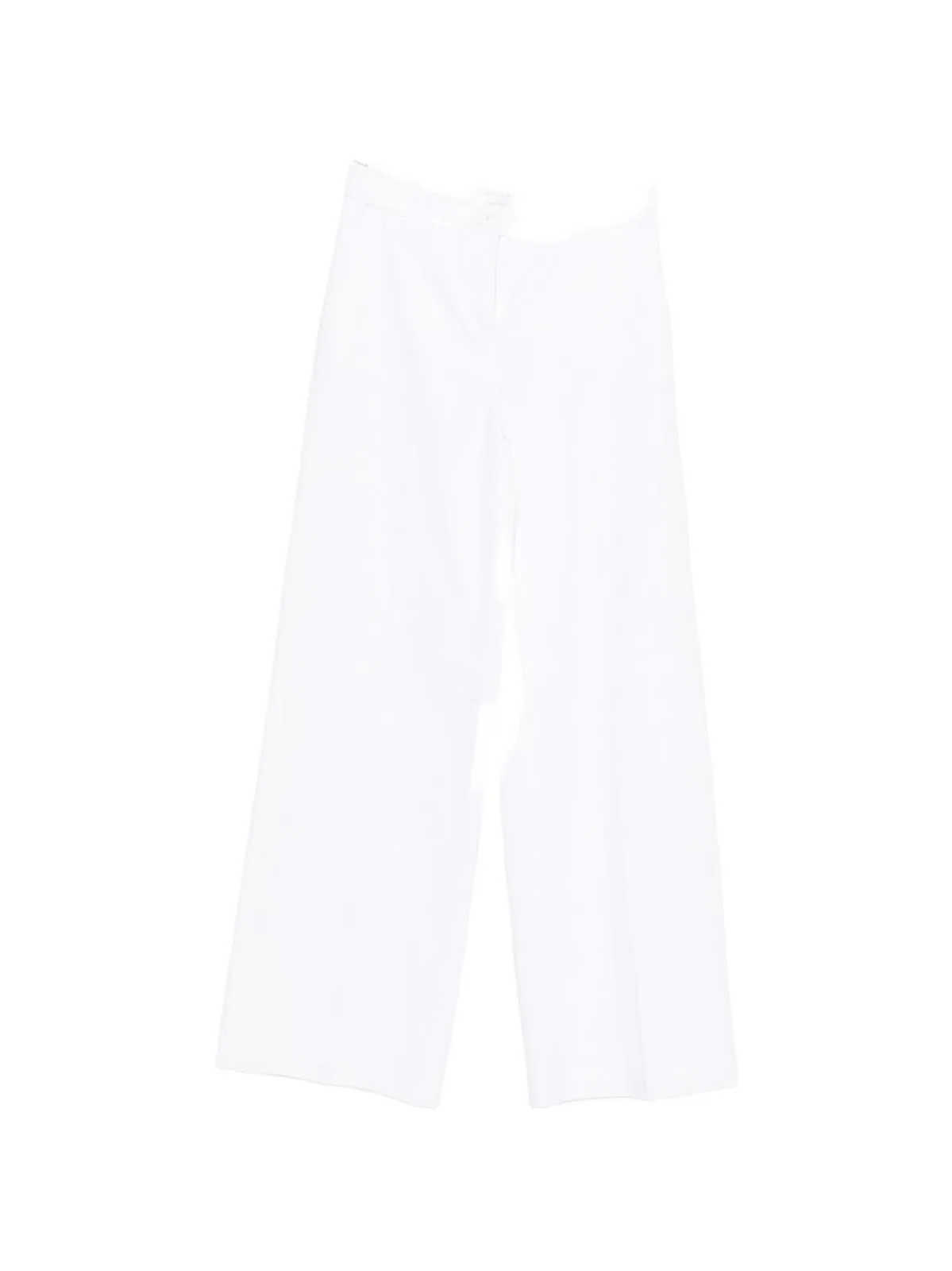 Via Masini 80 Cotton Wide-Leg Trousers