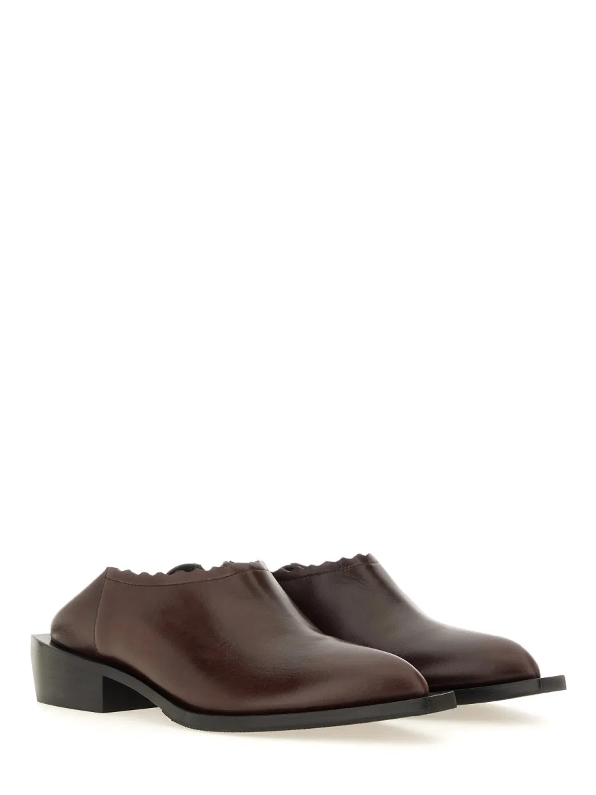 Moschino Couture Shootie Cuban Heel