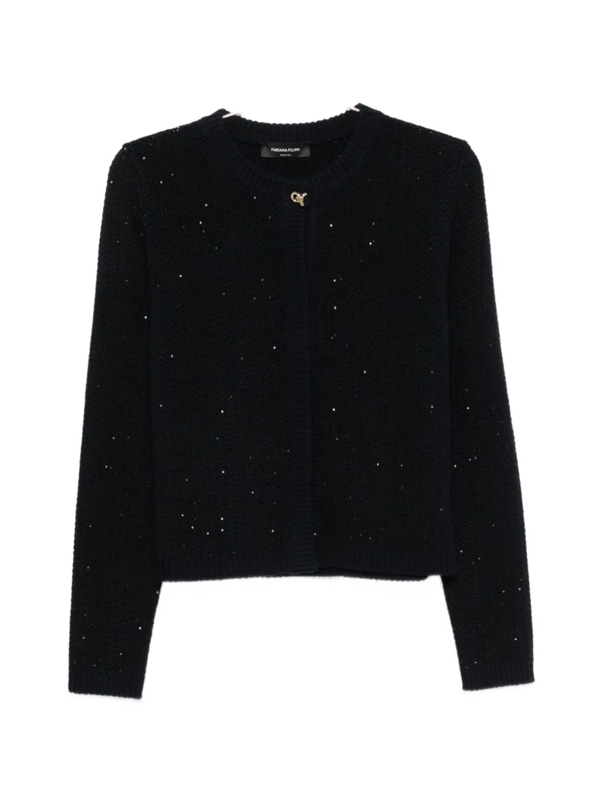 Fabiana Filippi Lurex Boat Neck Sweater