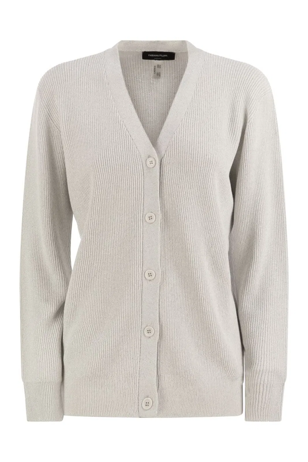 Fabiana Filippi English Ribbed Cardigan