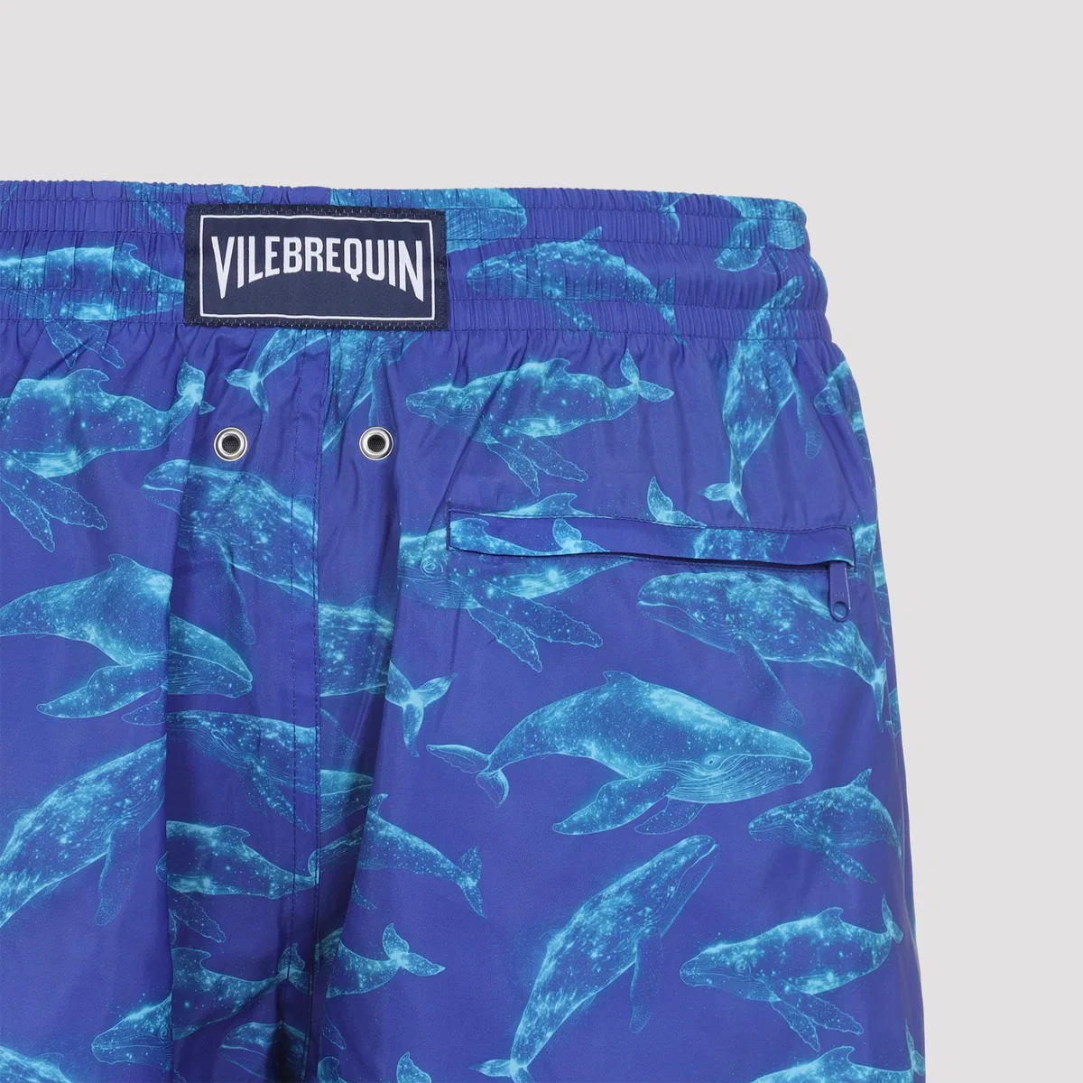 Vilebrequin Menโs Recycled Polyamide Swim Shorts Wit