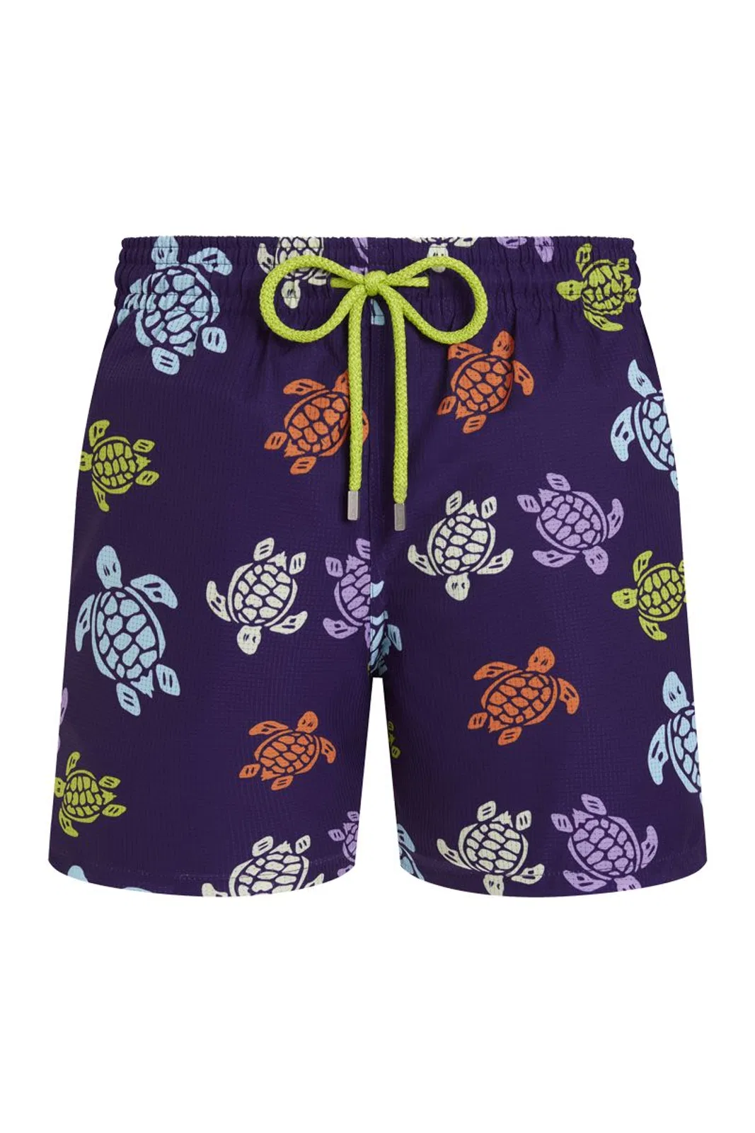 Vilebrequin Men’s Swim Shorts With Multicolour Turtl