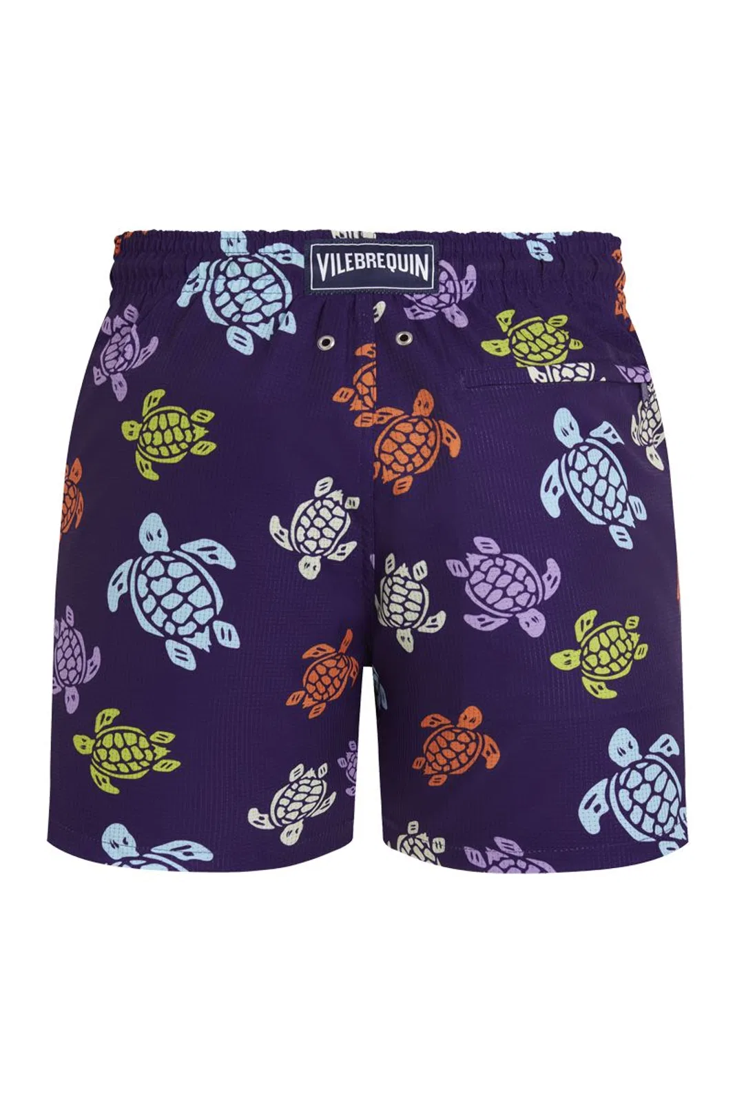 Vilebrequin Men’s Swim Shorts With Multicolour Turtl