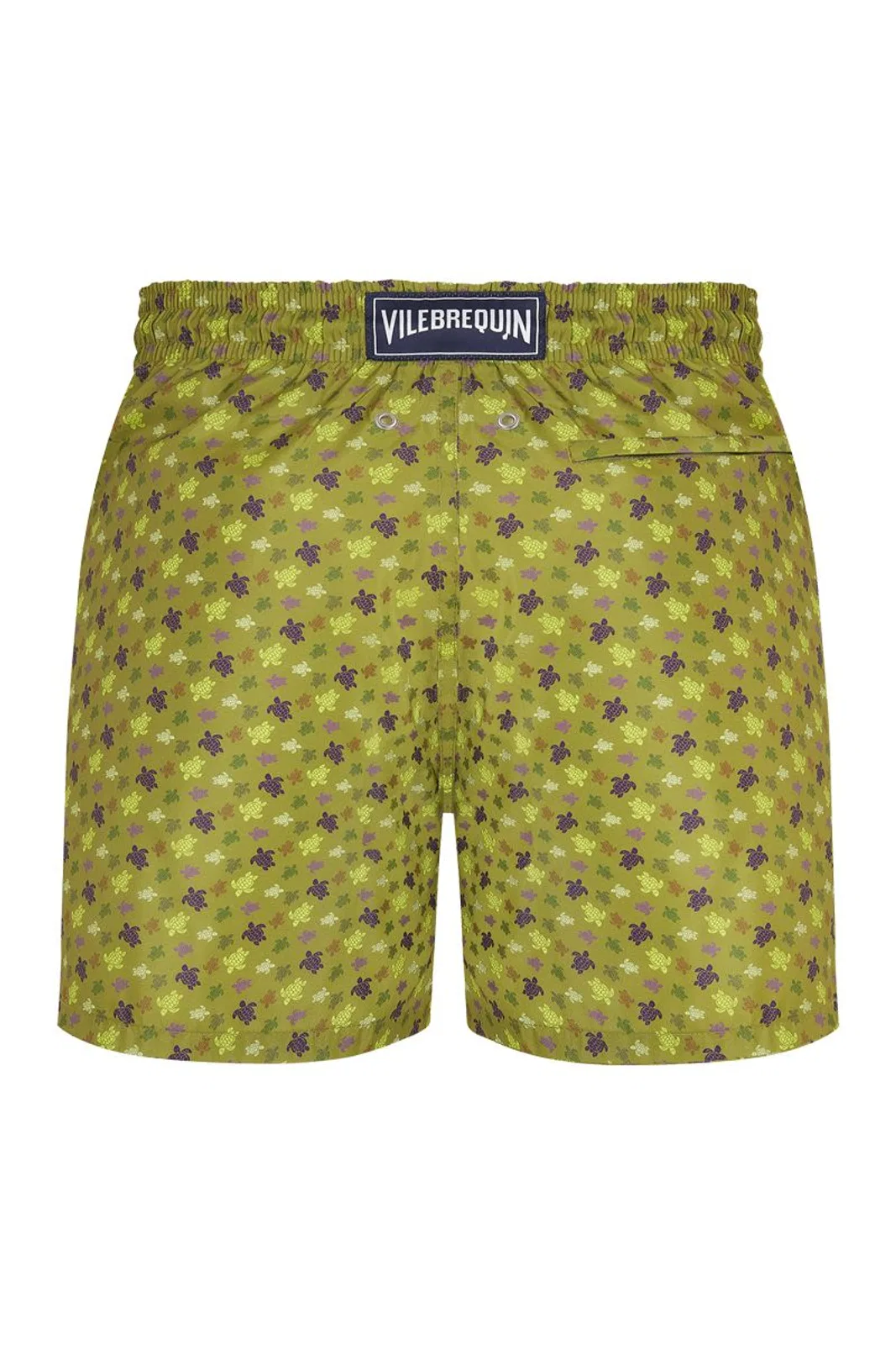Vilebrequin Men’s Swim Shorts With Turtle Print And 