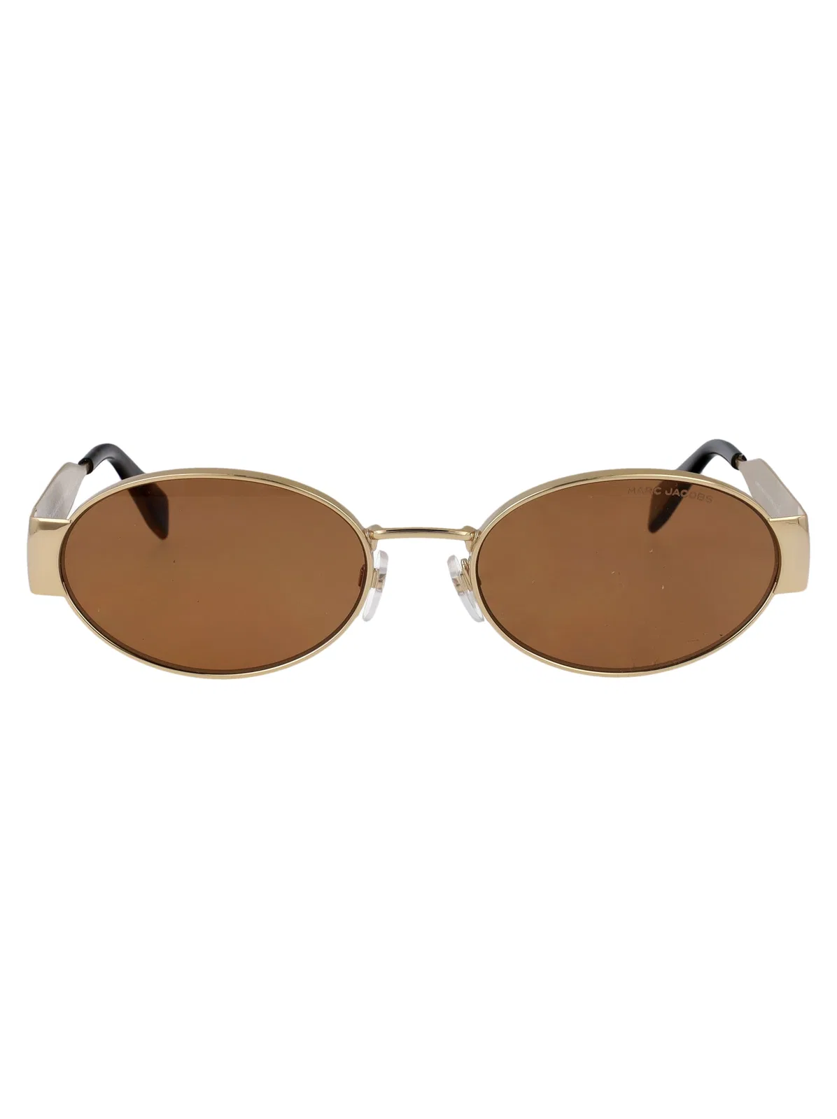 Marc jacobs Gold Brown Metal Sunglasses