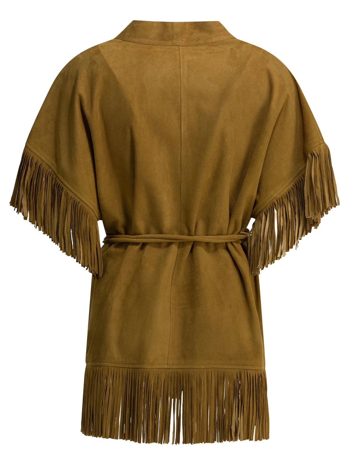 Furling by Giani Brown Goat Suede Jacket