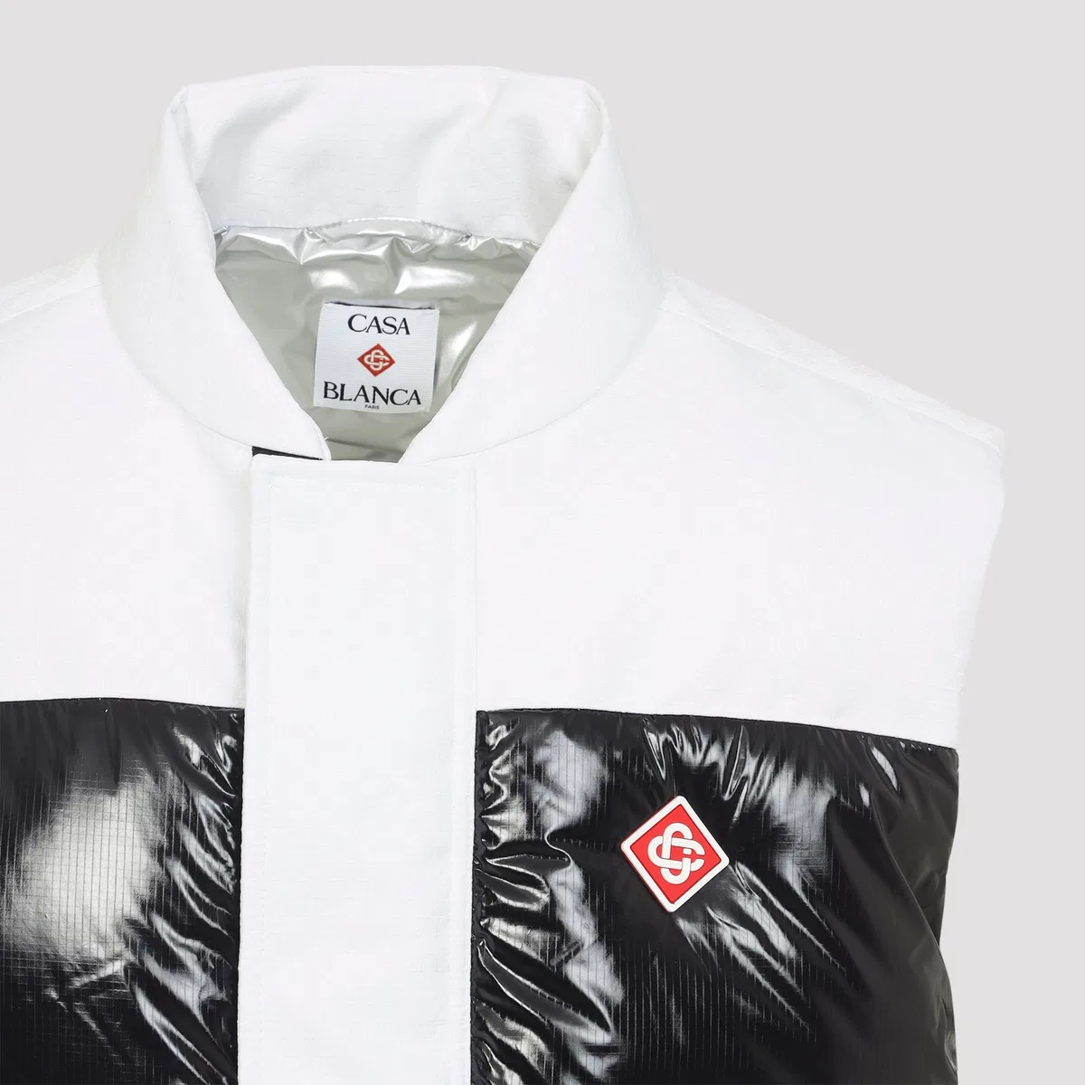 Casablanca Black Down Vest