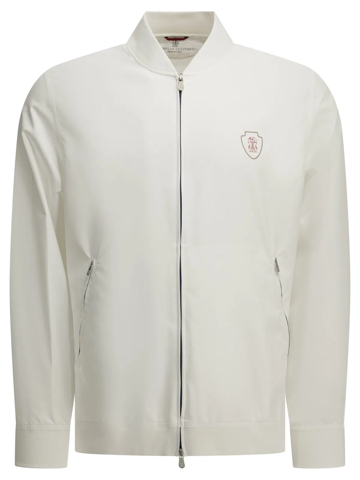 Brunello Cucinelli Zip-Up Sweatshirt With Logo