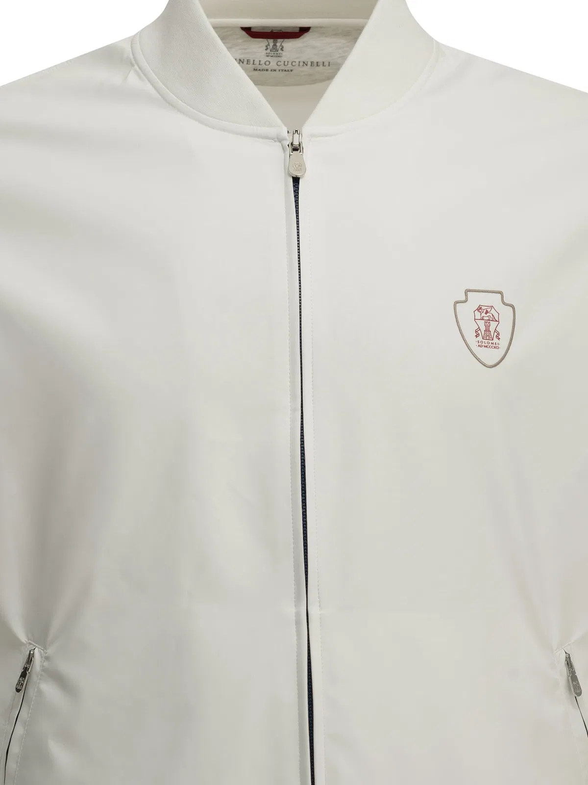 Brunello Cucinelli Zip-Up Sweatshirt With Logo